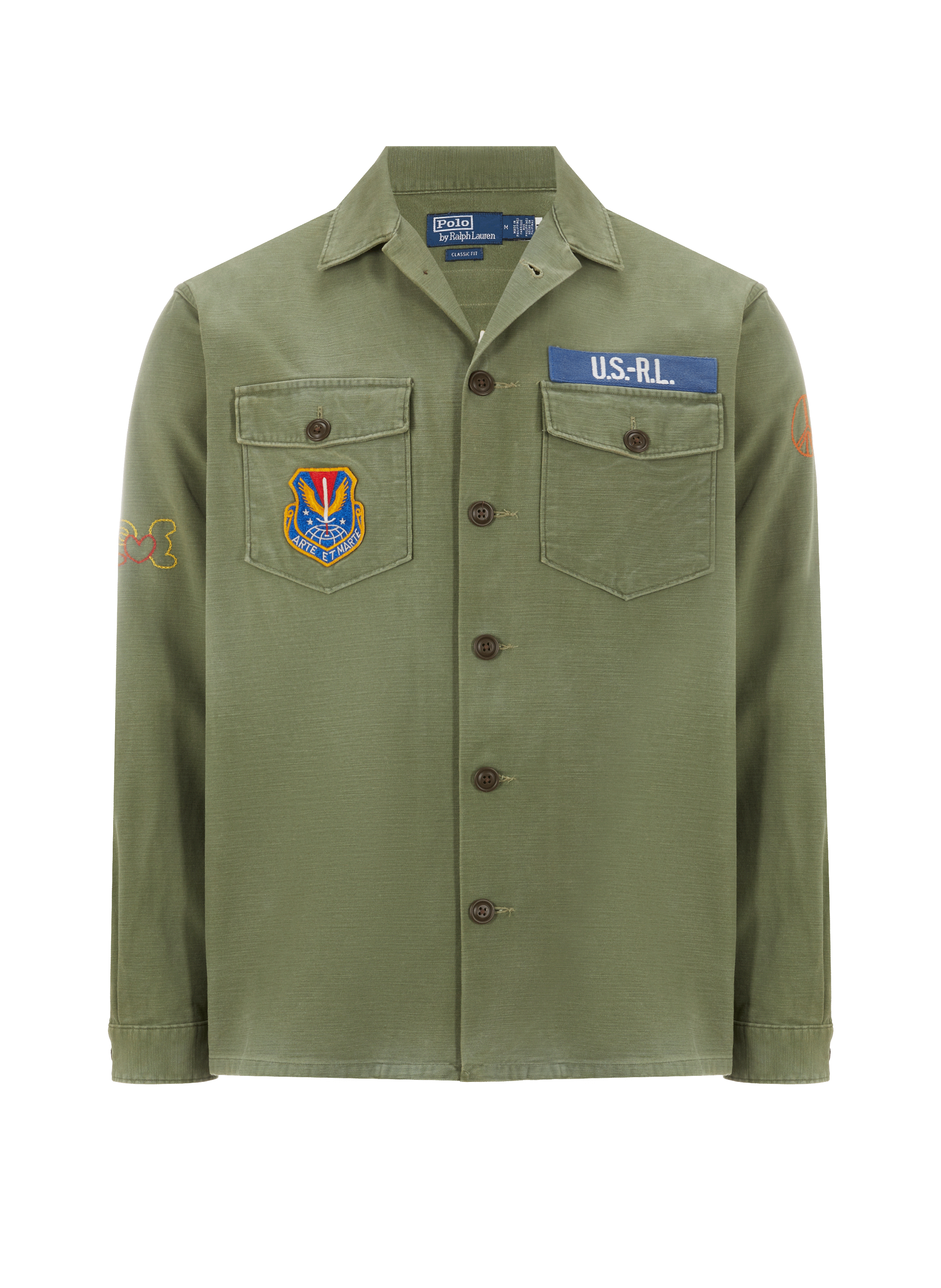 Chemise à broderie en coton