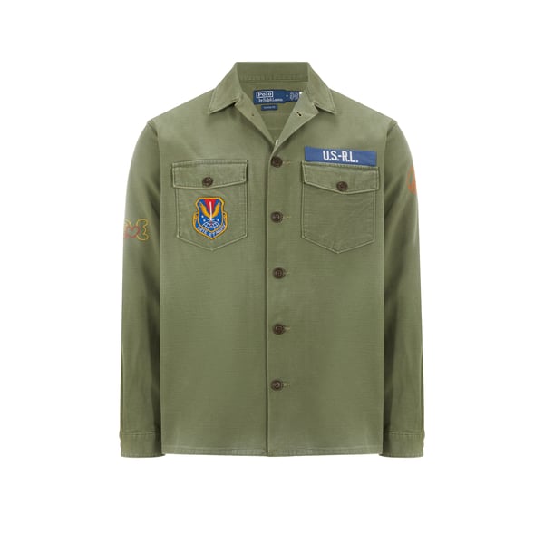 Chemise à broderie en coton