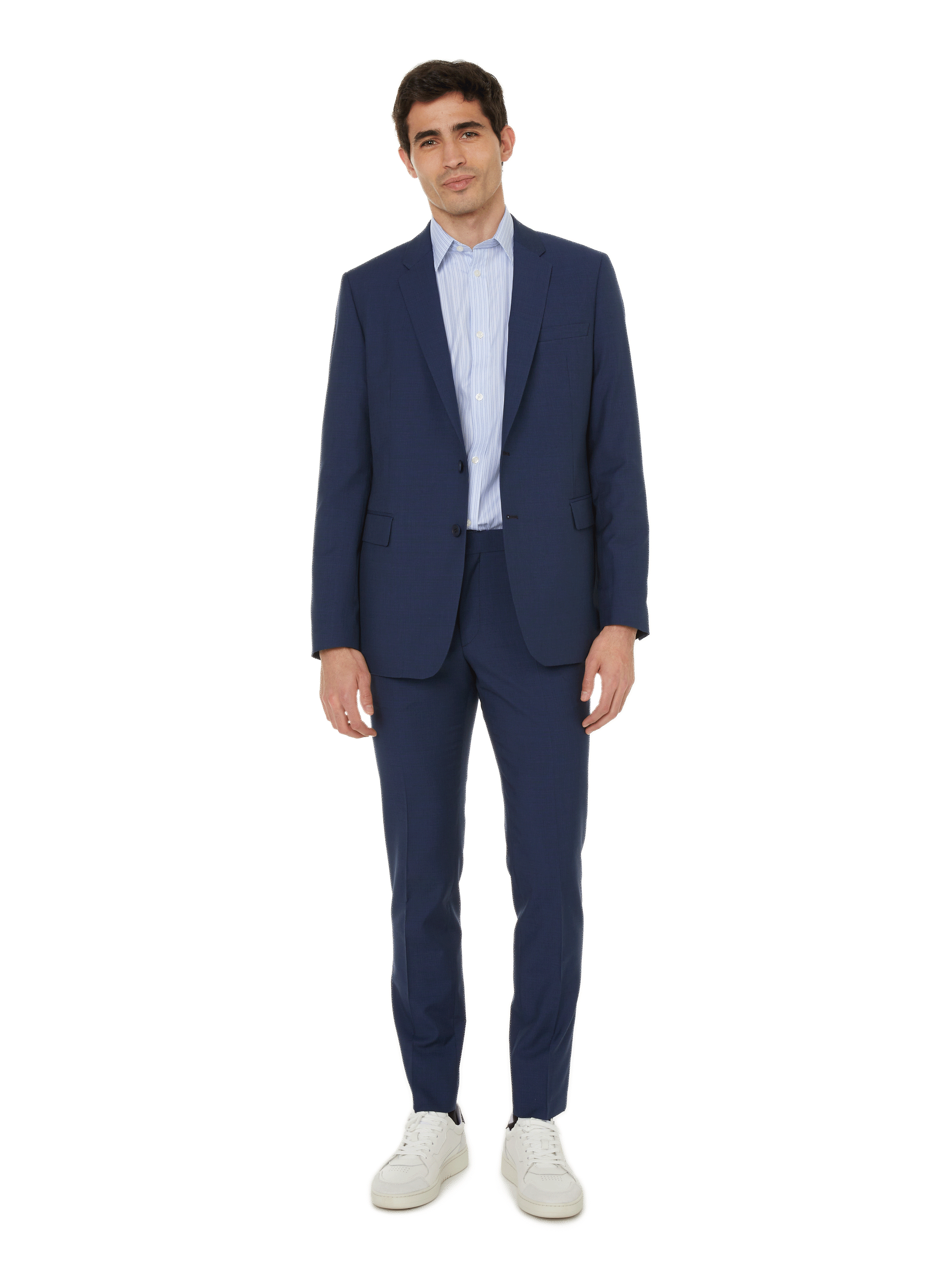 Striped cotton shirt   SAISON 1865 Blue