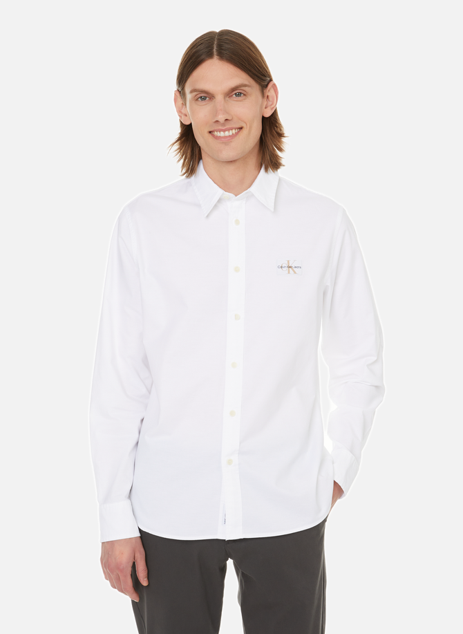 Button Down long-sleeve cotton Shirt CALVIN KLEIN