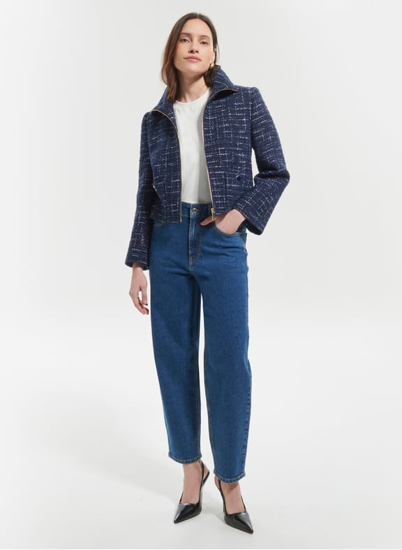Trendyol Veste Blazer Droite Élégante à Manches Longues Pour Femme - Style Bureau Et Quotidien