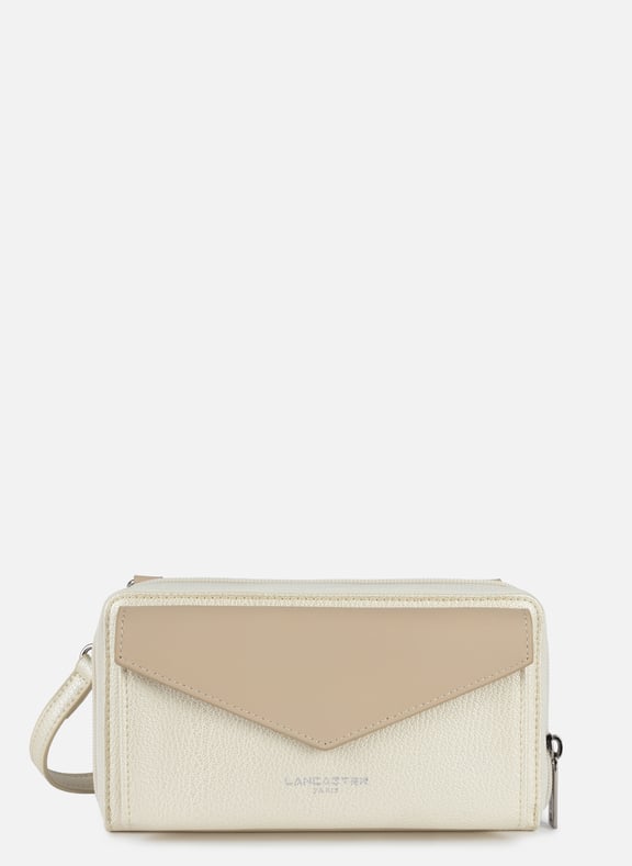 Pochette smartphone - maya Blanc by LANCASTER LANCASTER Pochette smartphone - maya Blanc