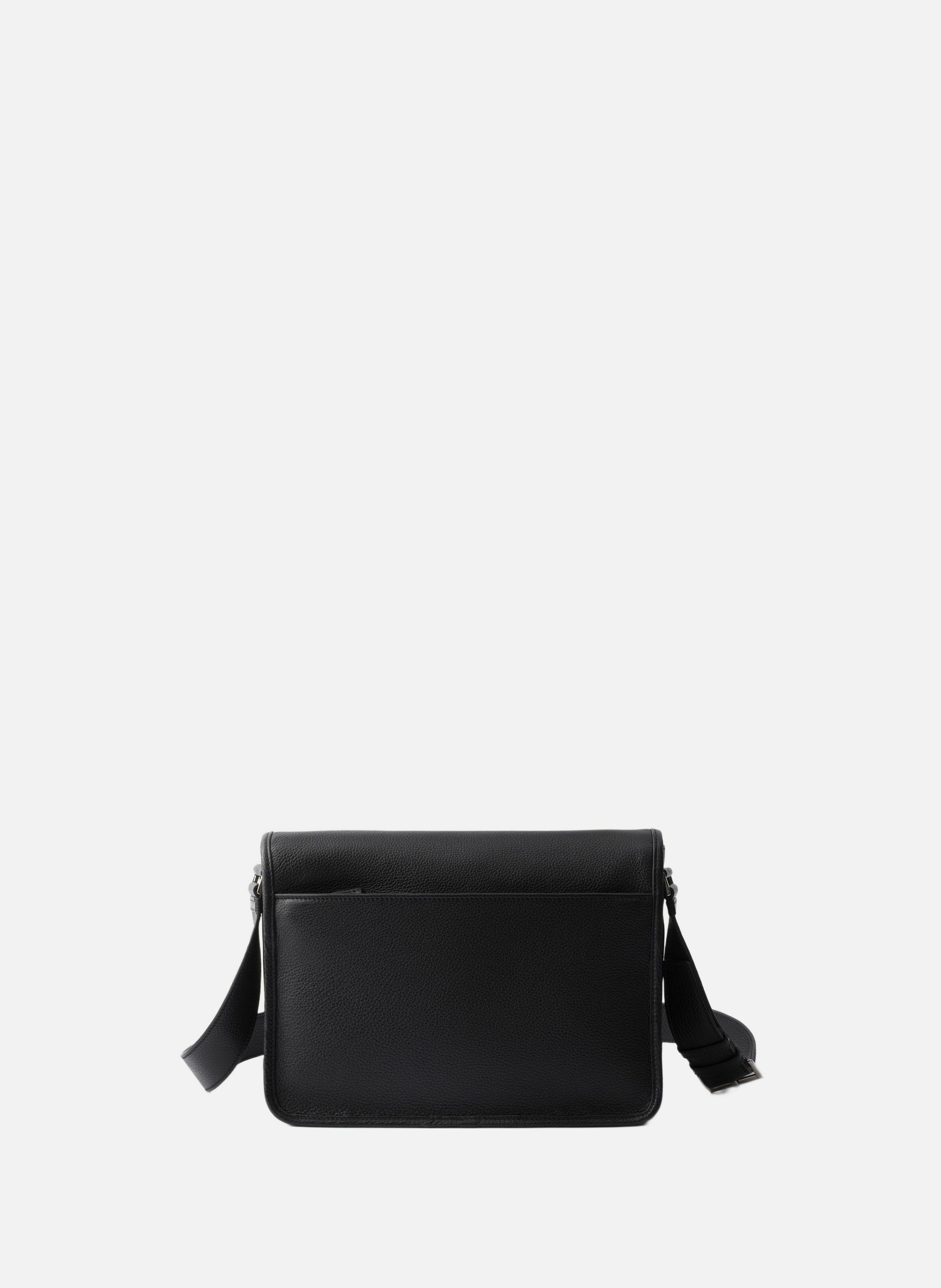 Sac à bandoulière en cuir PRADA Noir