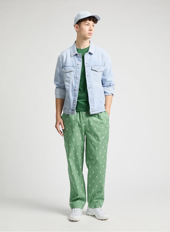 Veste en jean rayée  | Bleu by TOMMY HILFIGER Veste en jean rayée  Bleu