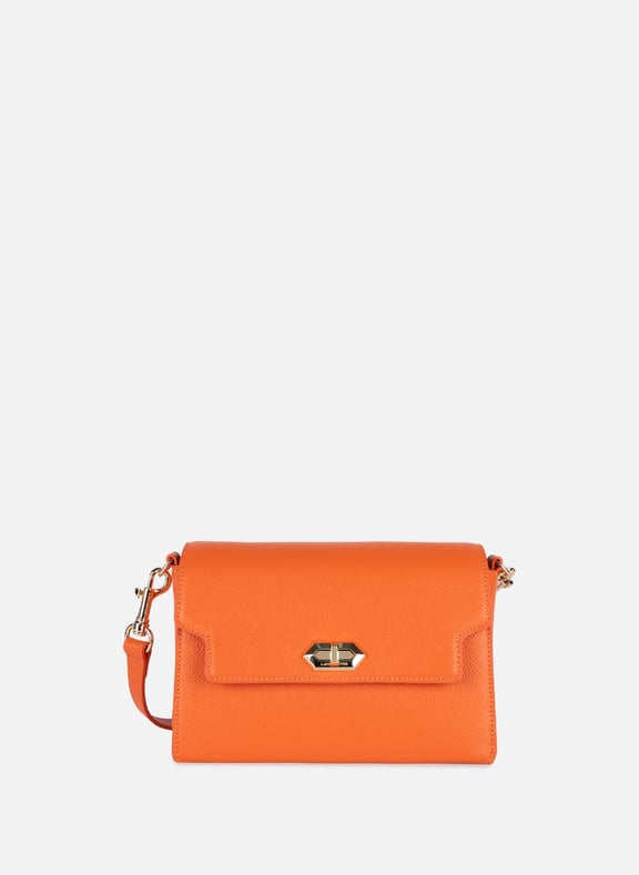 Sac trotteur - milano cosmos Orange by LANCASTER LANCASTER Sac trotteur - milano cosmos Orange