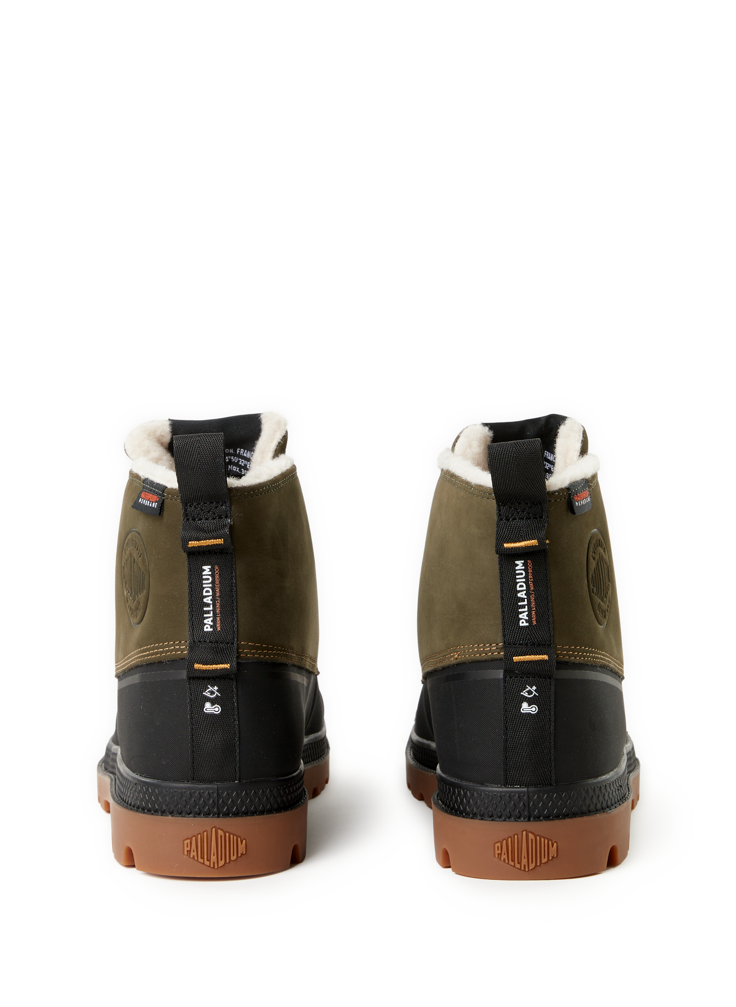 Two-material ankle boots PALLADIUM Multicolour