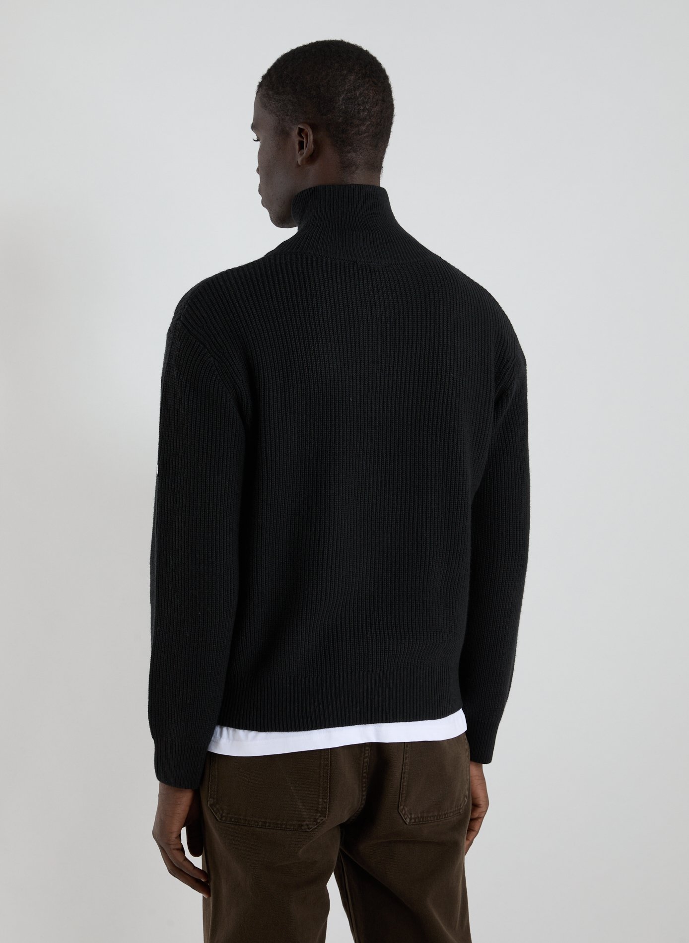 Turtleneck jumper AIGLE Black