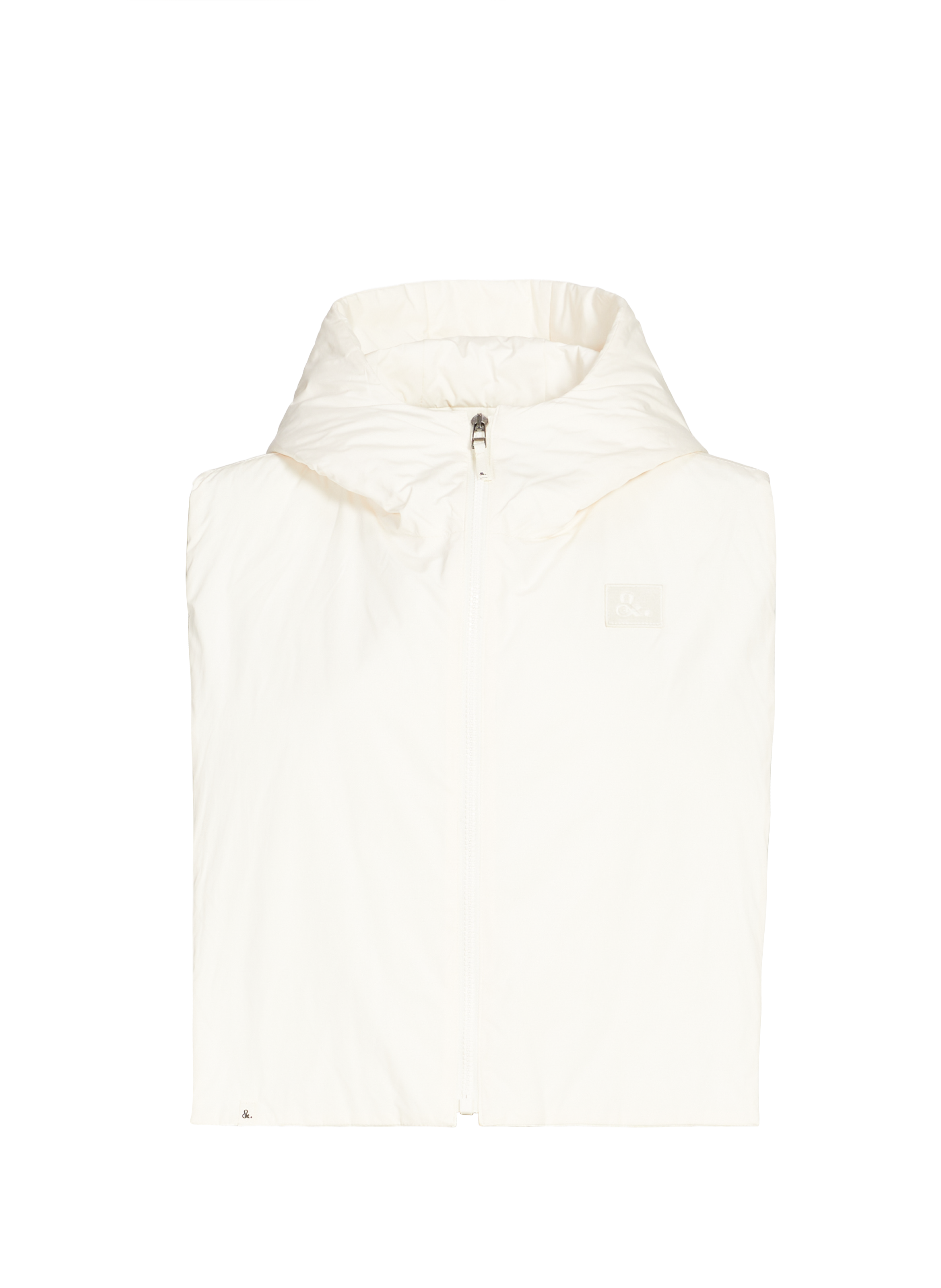 TRENCH & COAT Quilted removable hood White