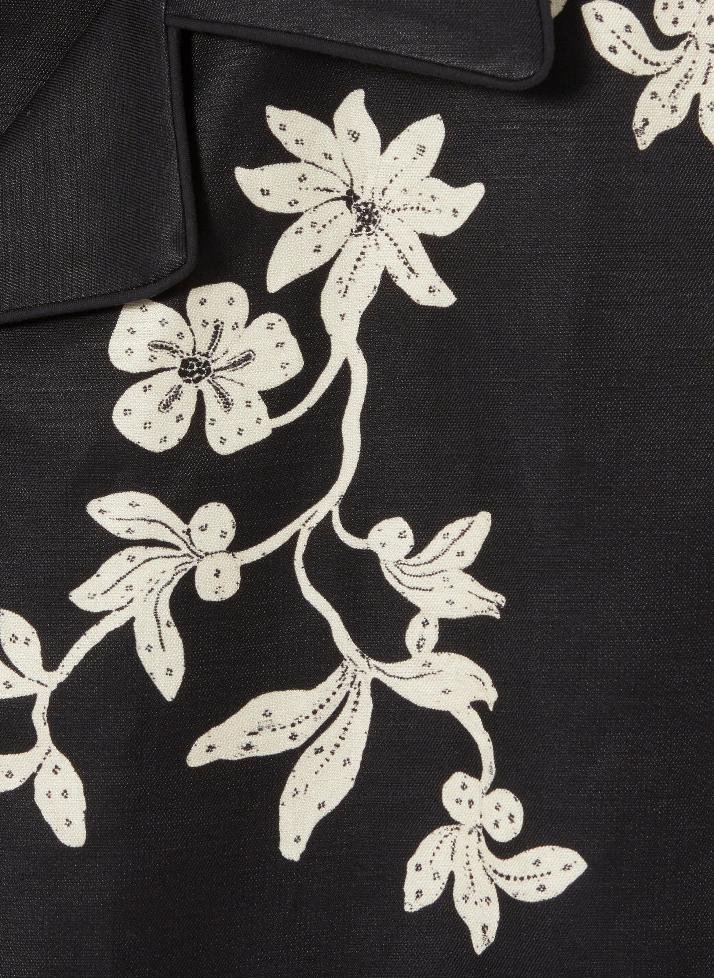 Chemise droite col tailleur imprimée CLAUDIE PIERLOT Multicolore