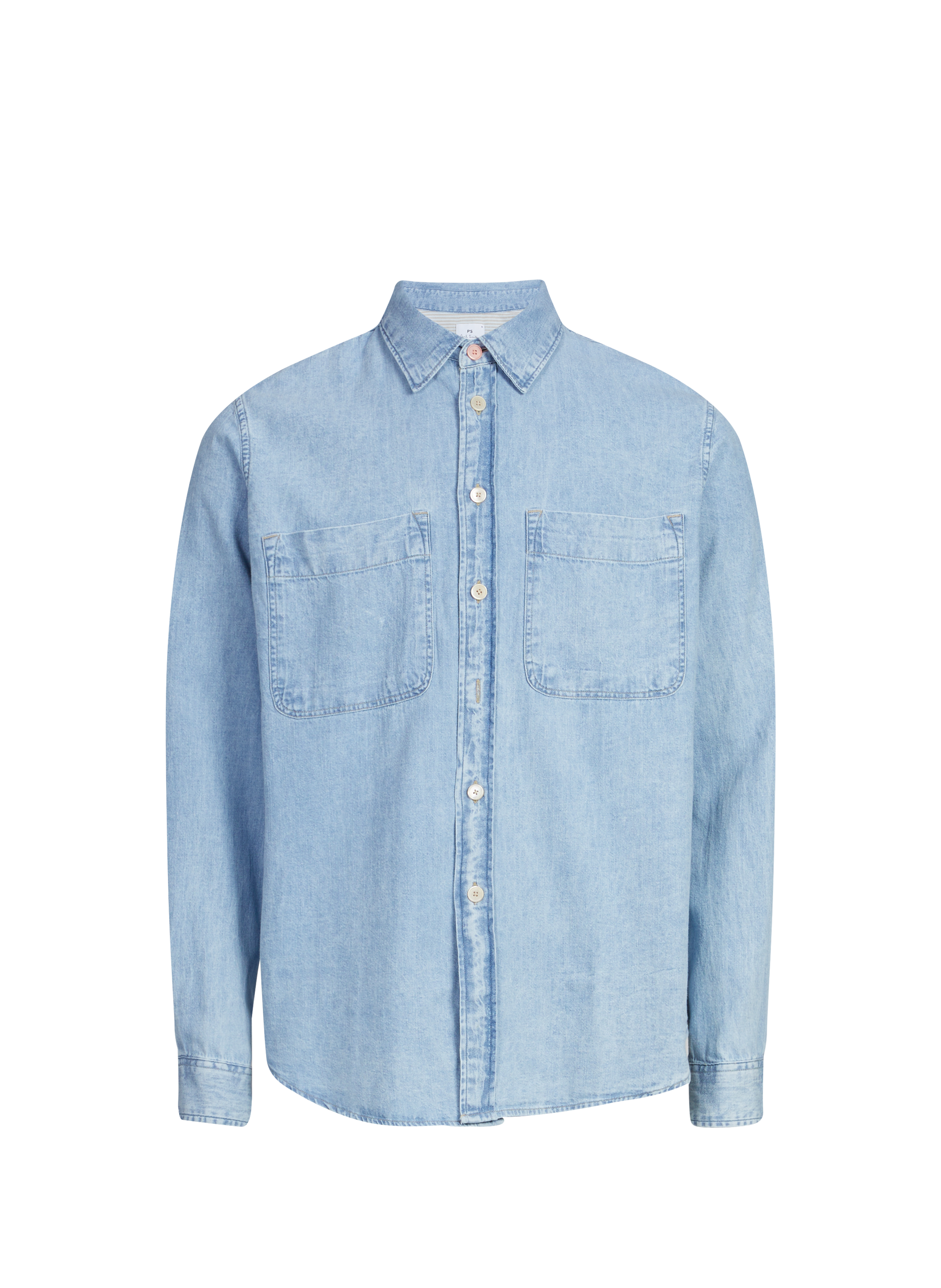 Casual Fit Denim Shirt PAUL SMITH Blue