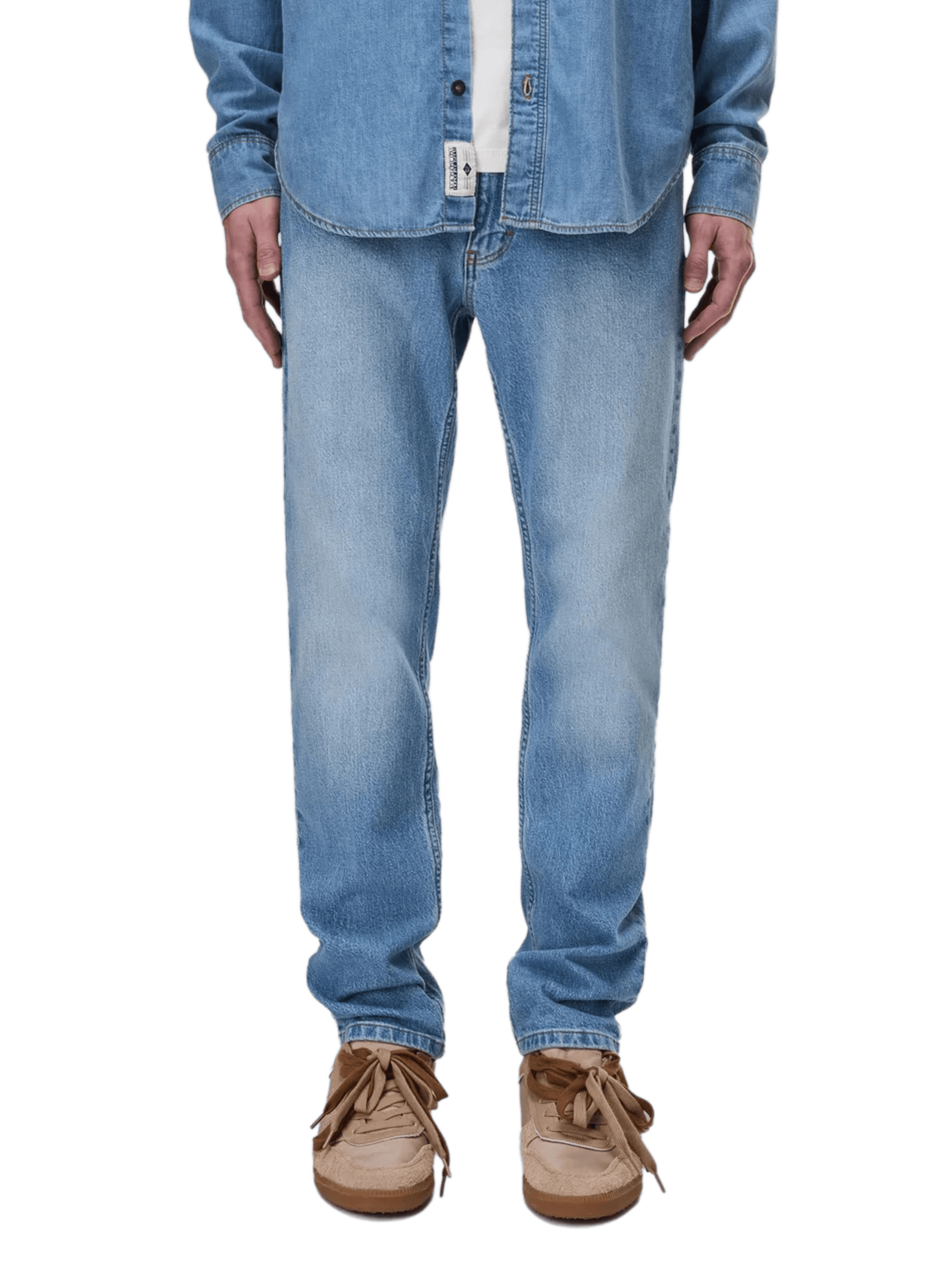 Jean droit Kiene NAPAPIJRI Bleu