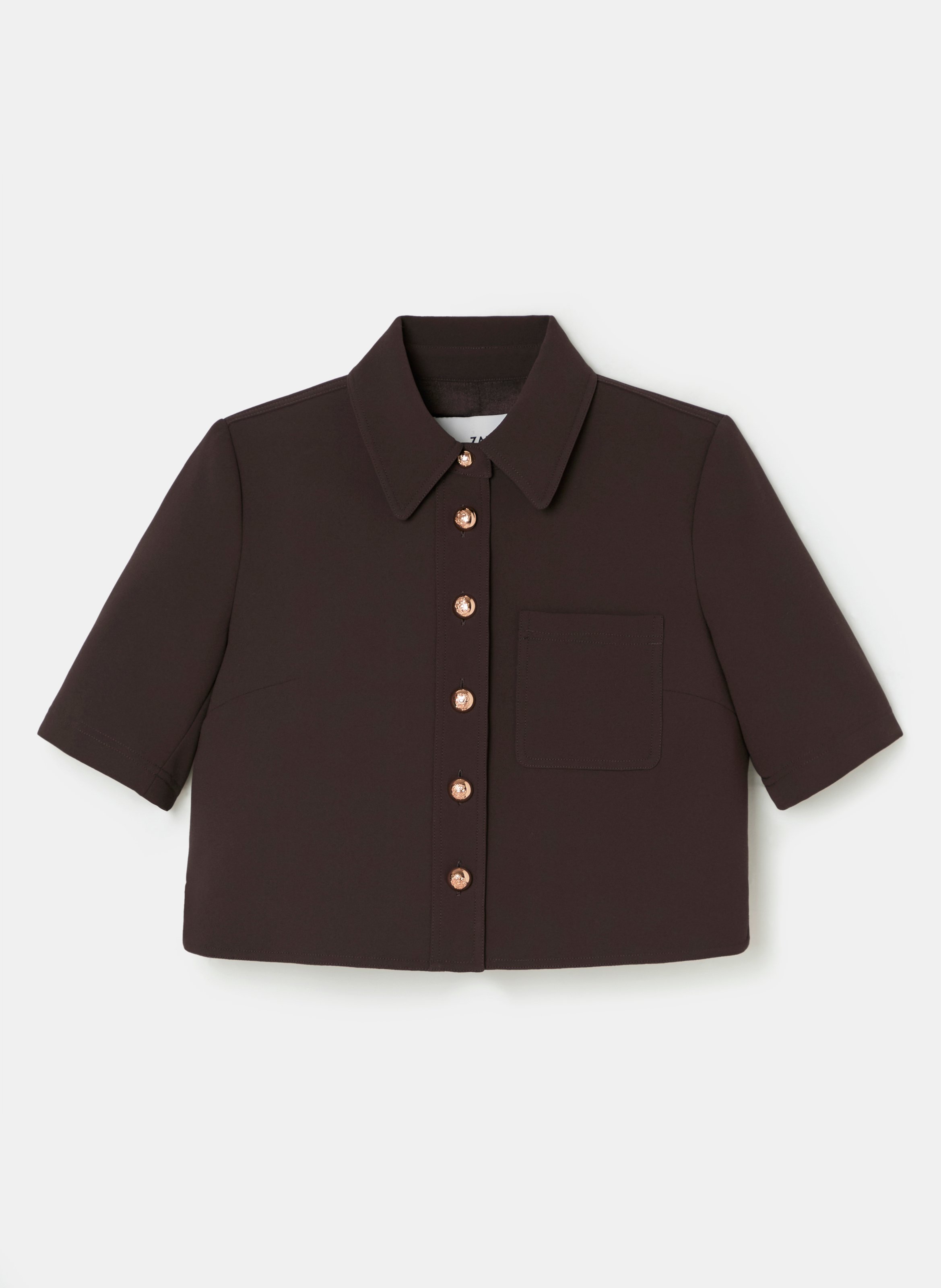Chemise  celina ZAPA Marron