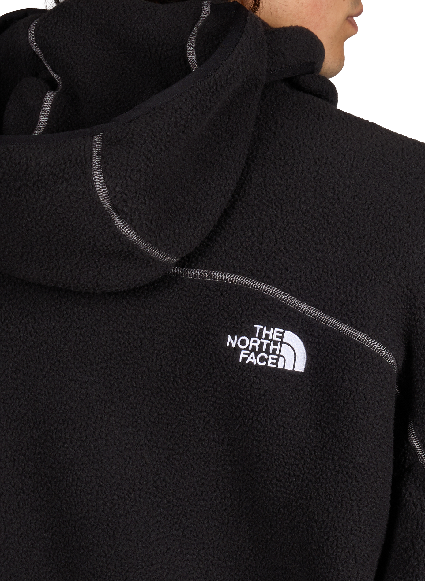 Polaire à cagoule NSE à logo THE NORTH FACE Noir