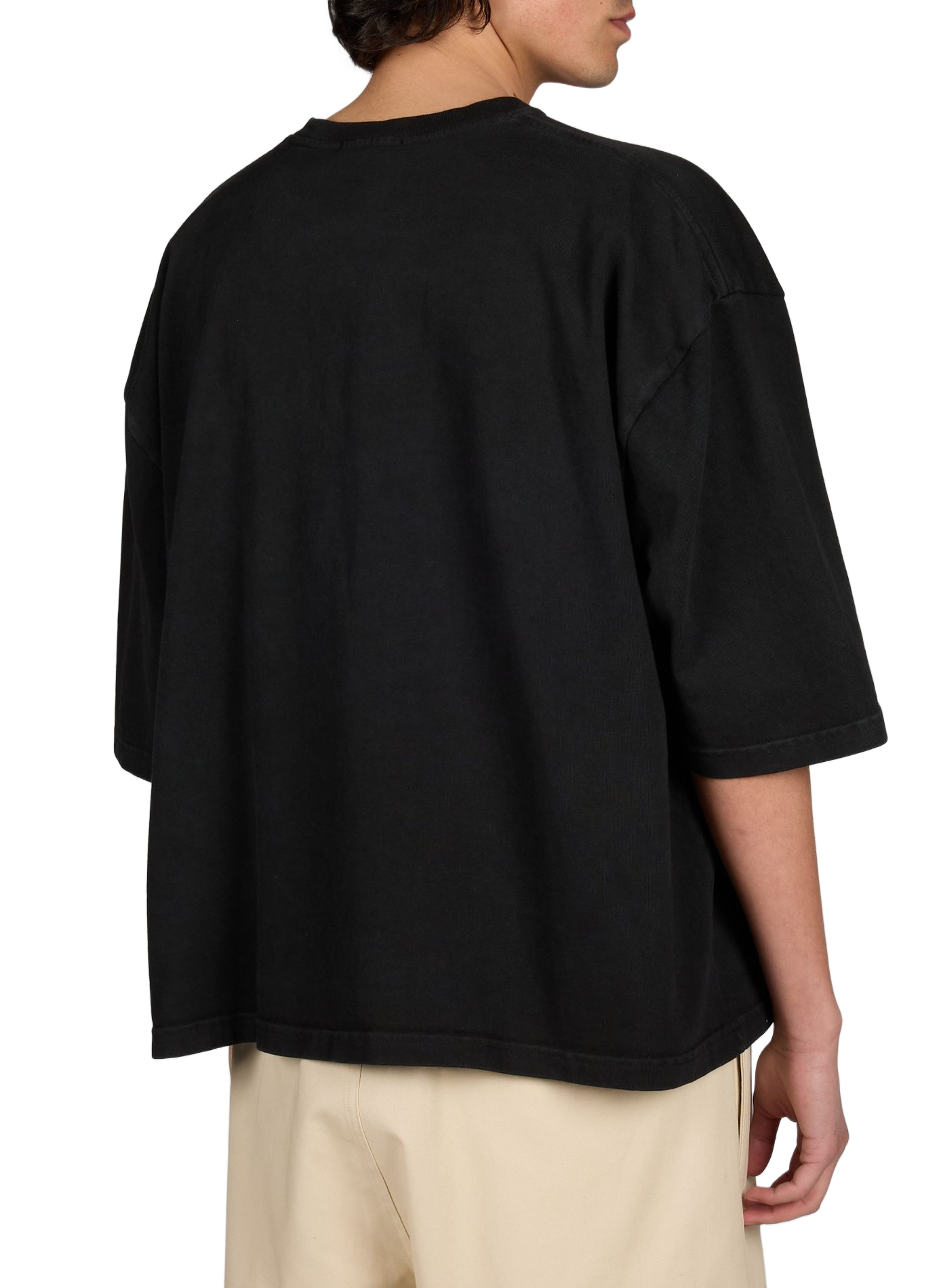 T-shirt Chavarria en coton WILLY CHAVARRIA Noir