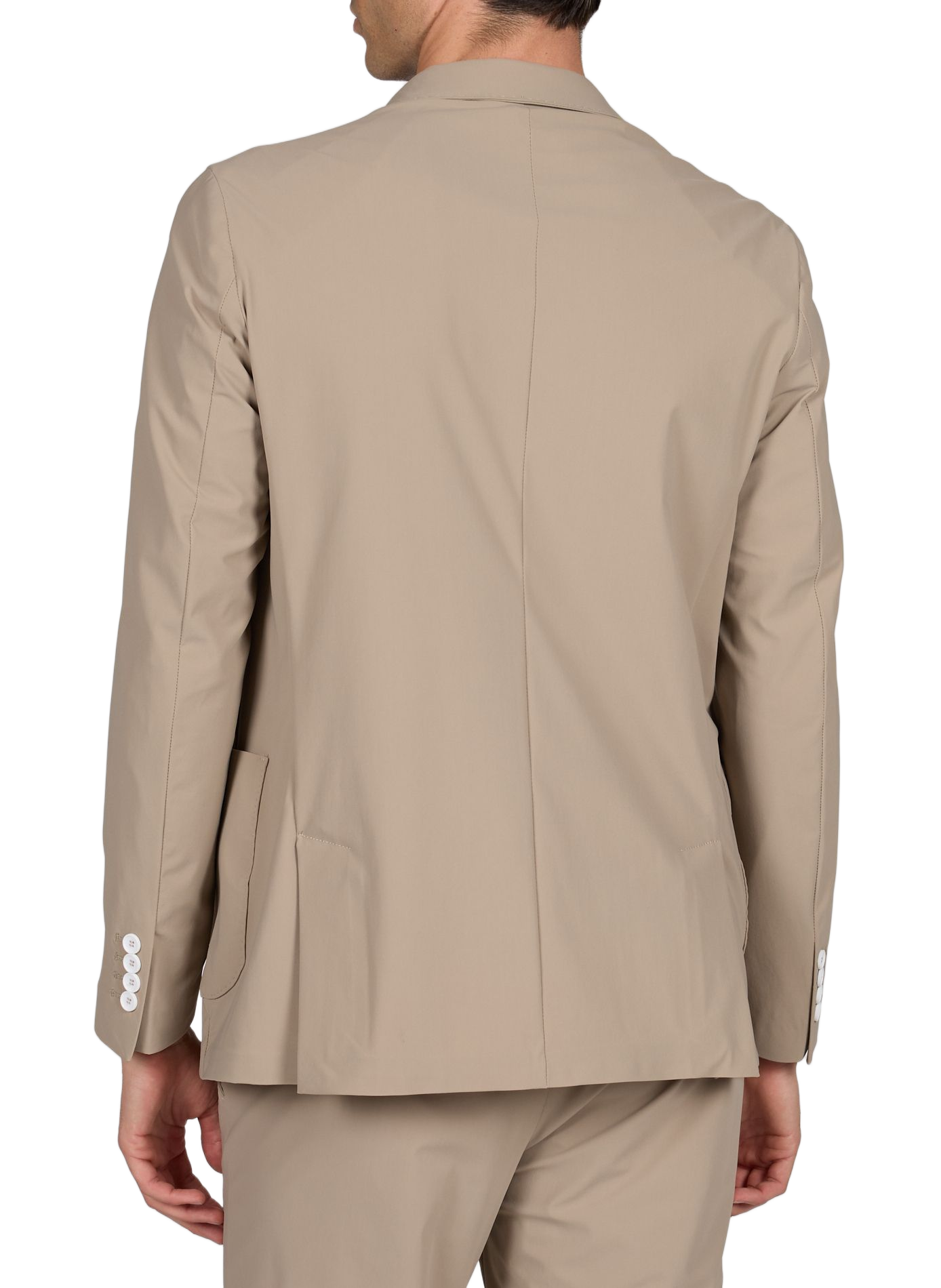 Fitted stretch jacket CRUNA Beige