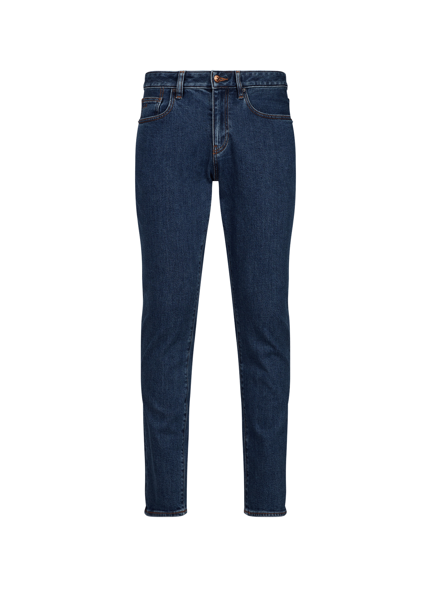 Jean slim en coton mélangé ARMANI EXCHANGE Bleu