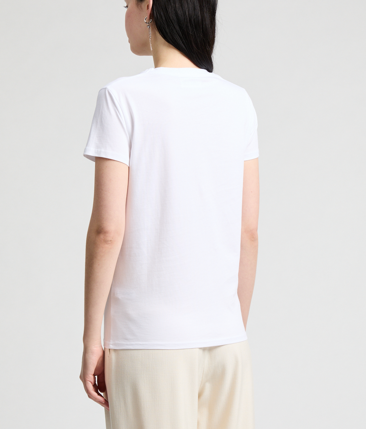 Plain T-shirt SAISON 1865 White