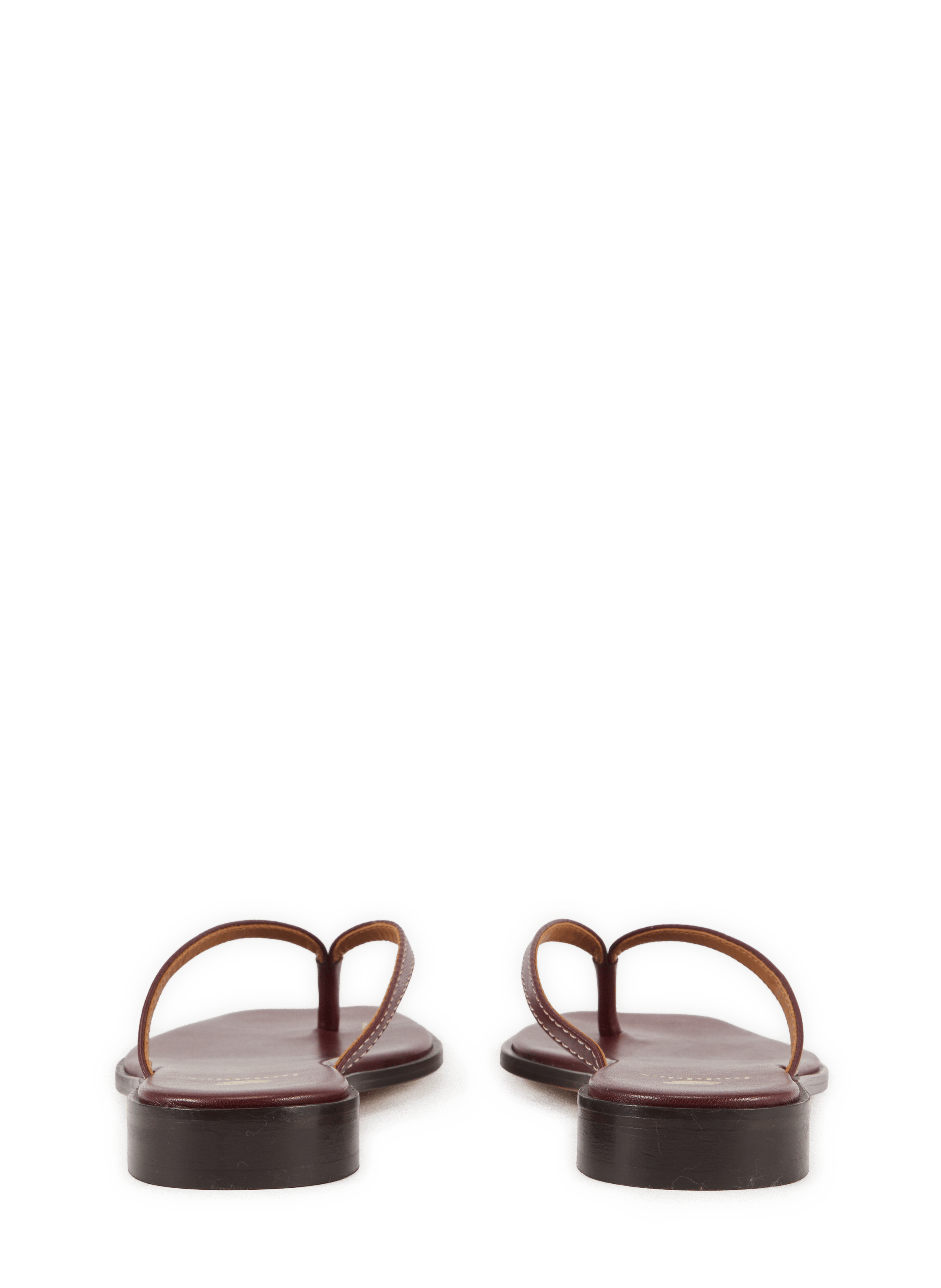 Sandali infradito Sole in pelle BOBBIES Rosso