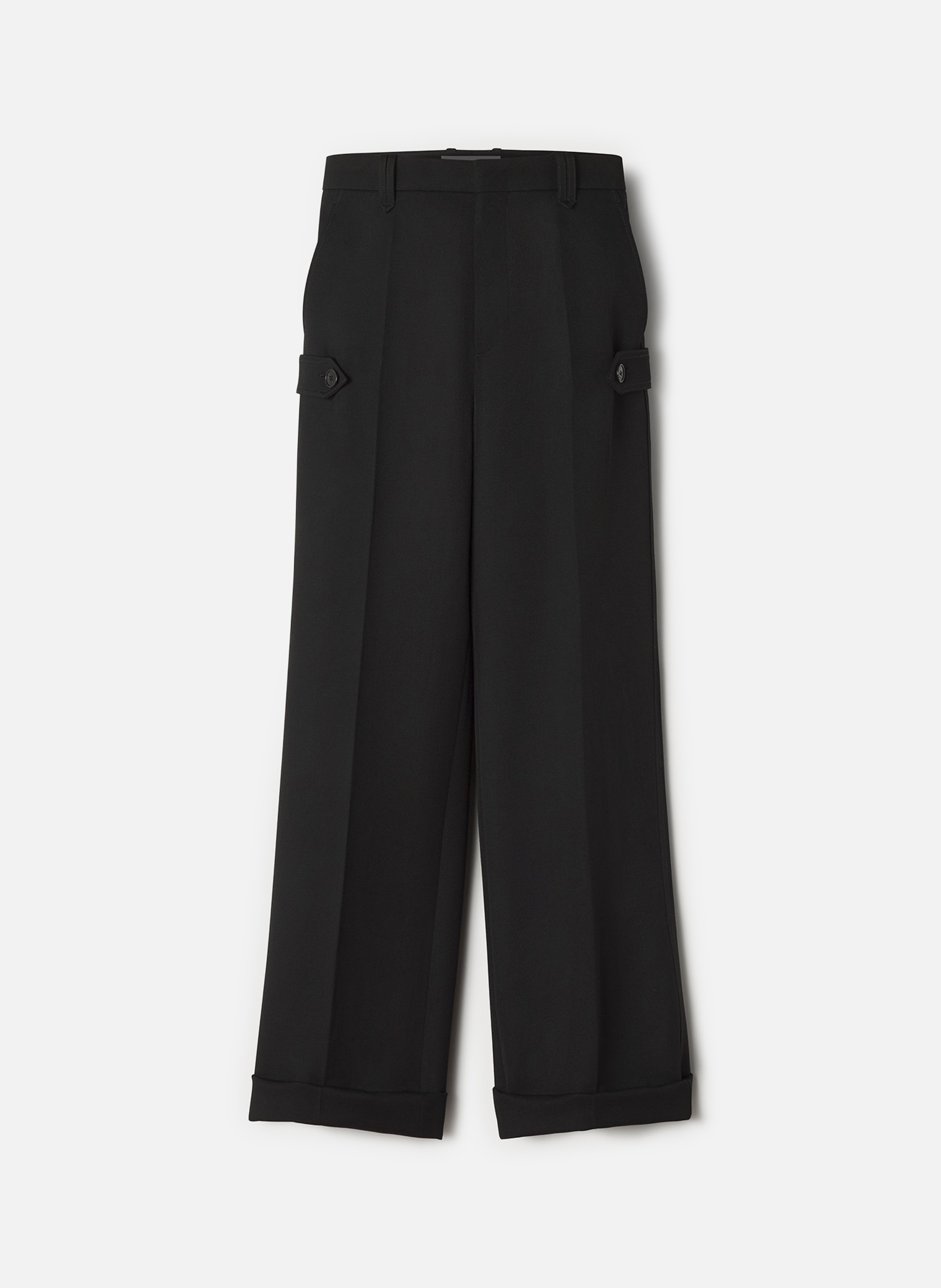 Pantalon chino en laine légère LANVIN Noir