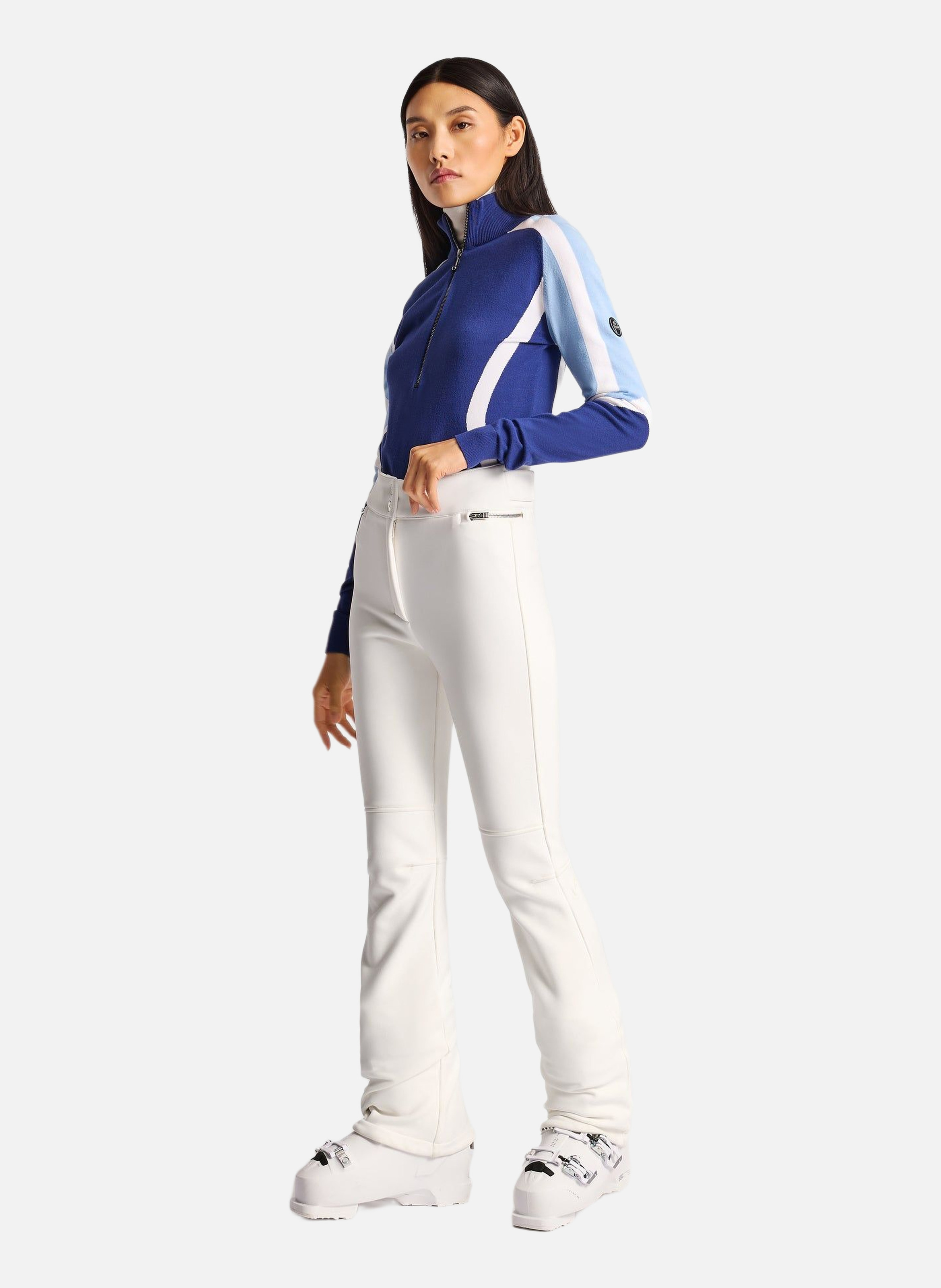 Fuseau de ski elancia coupe regular | Blanc FUSALP Femme