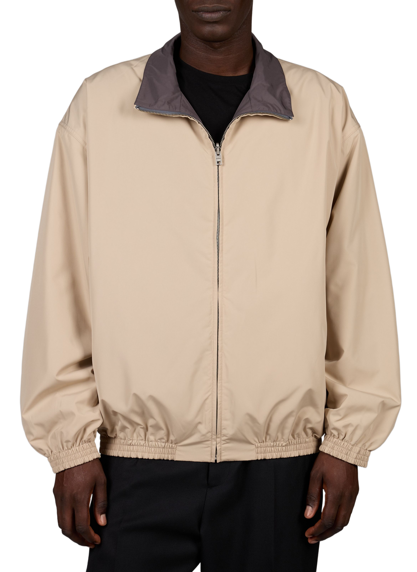 Parka droite col montant ACNE STUDIOS Beige