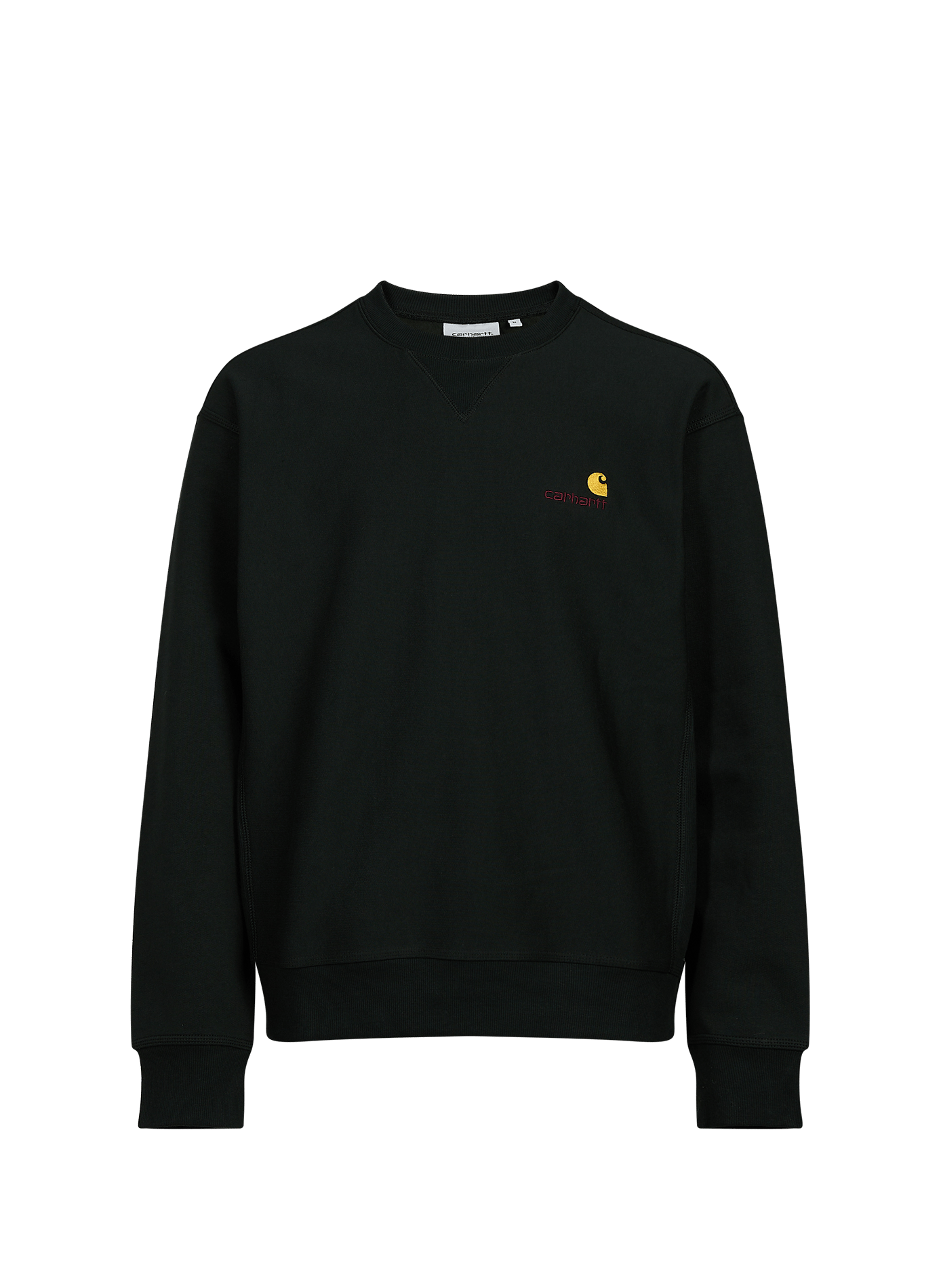 Sweatshirt met ronde hals van gemengd katoen American Script Sweatshirt Raven