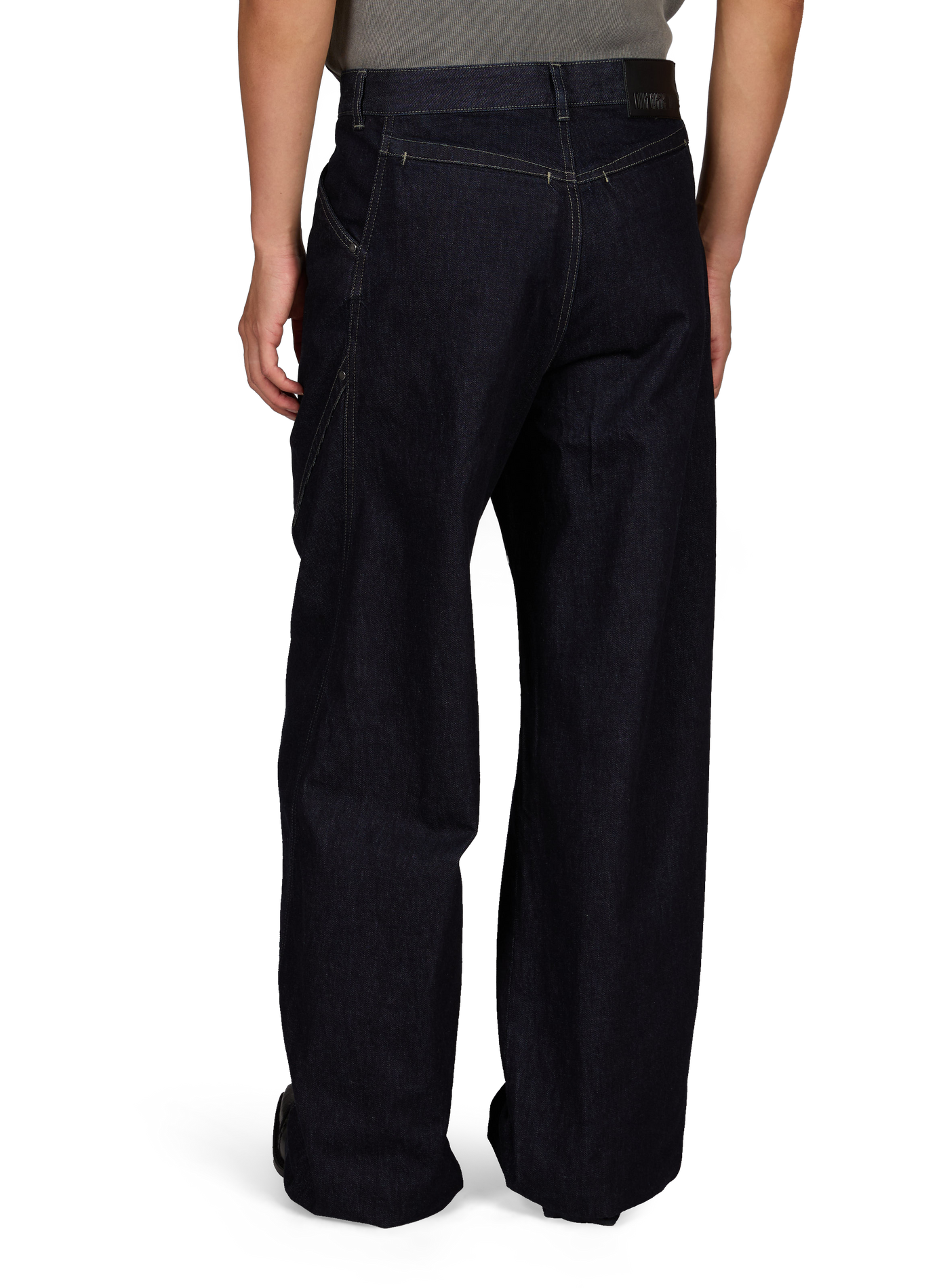 Wide cotton jeans LOUIS GABRIEL NOUCHI Blue
