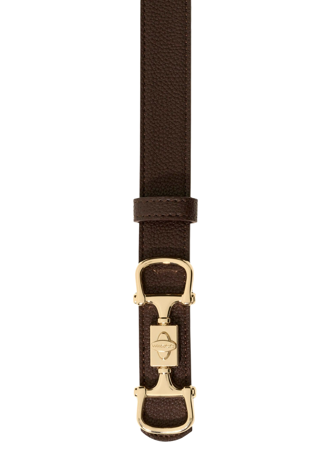 Belt with buckle and gold-toned details GUESS Brown