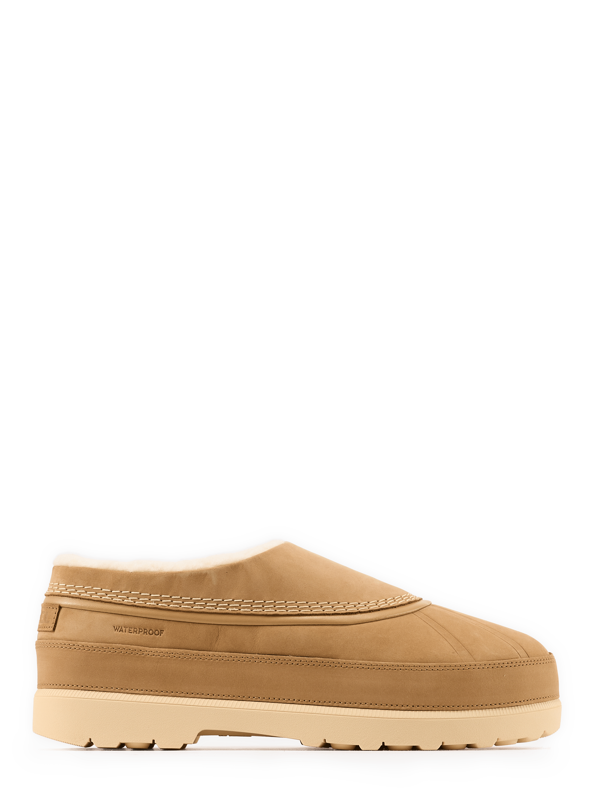 Sabot en cuir en mélangé SOREL Braun