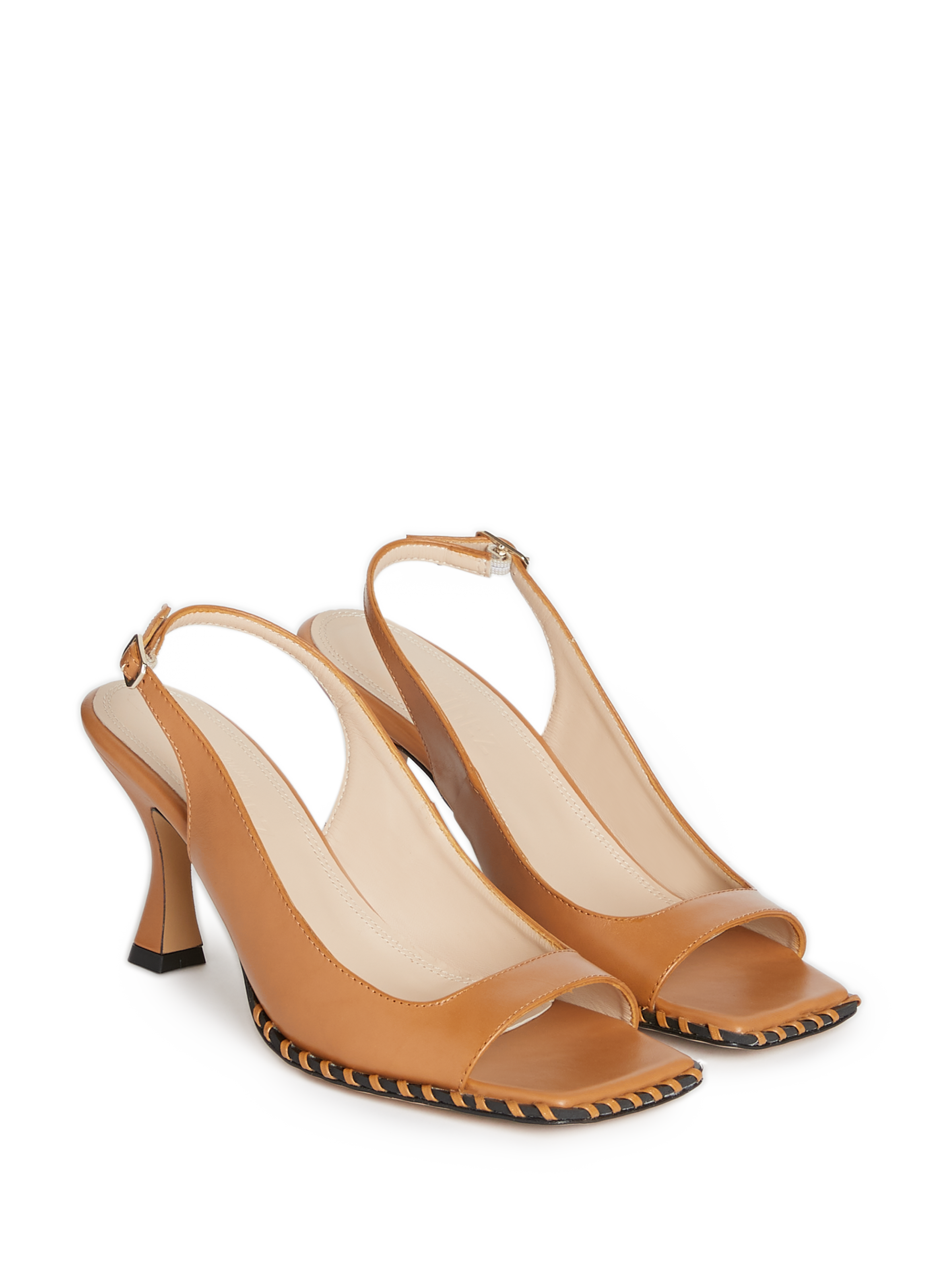 Sandales à talon Sarria en cuir