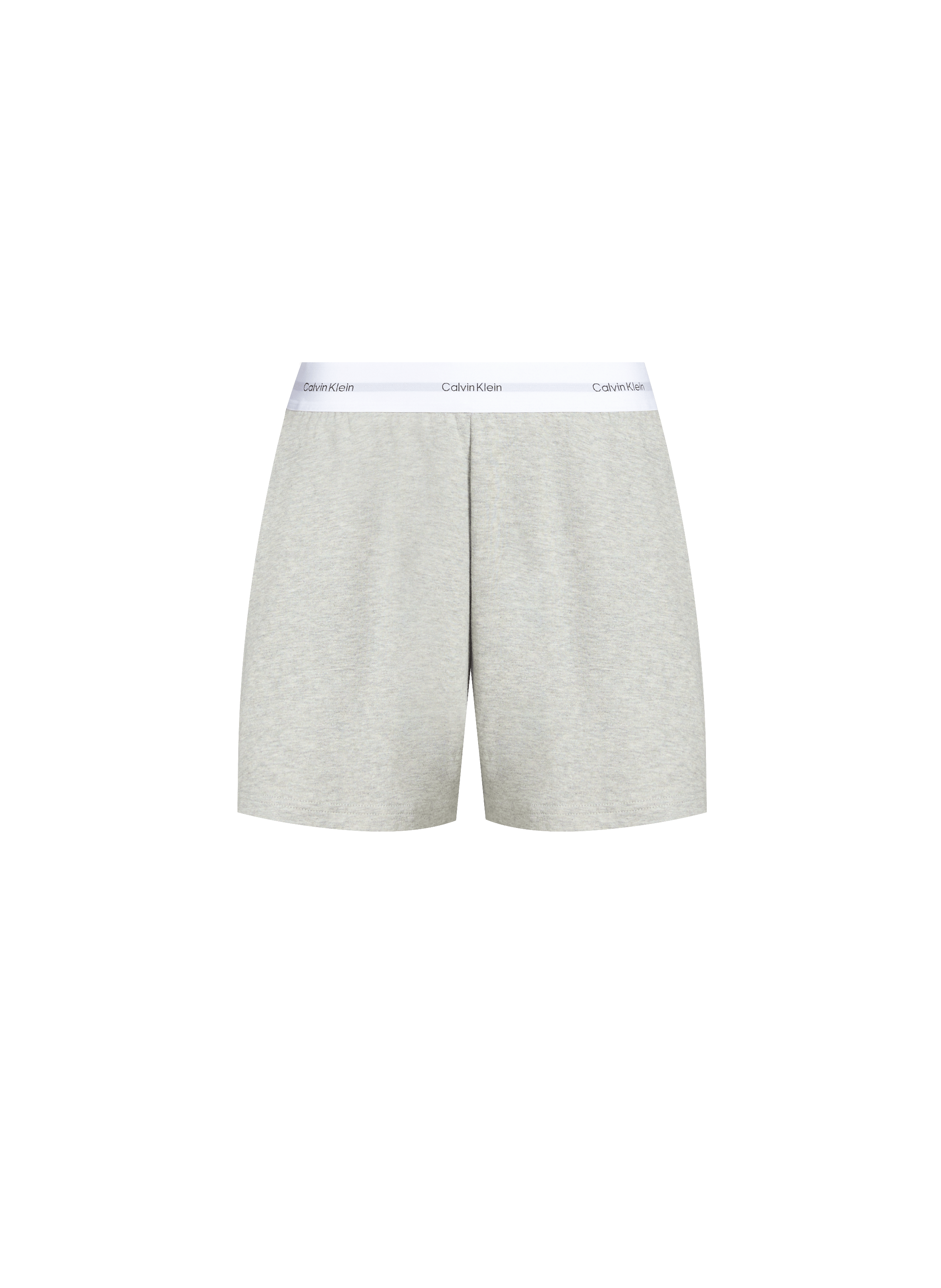 Short de pyjama à logo CALVIN KLEIN Gris