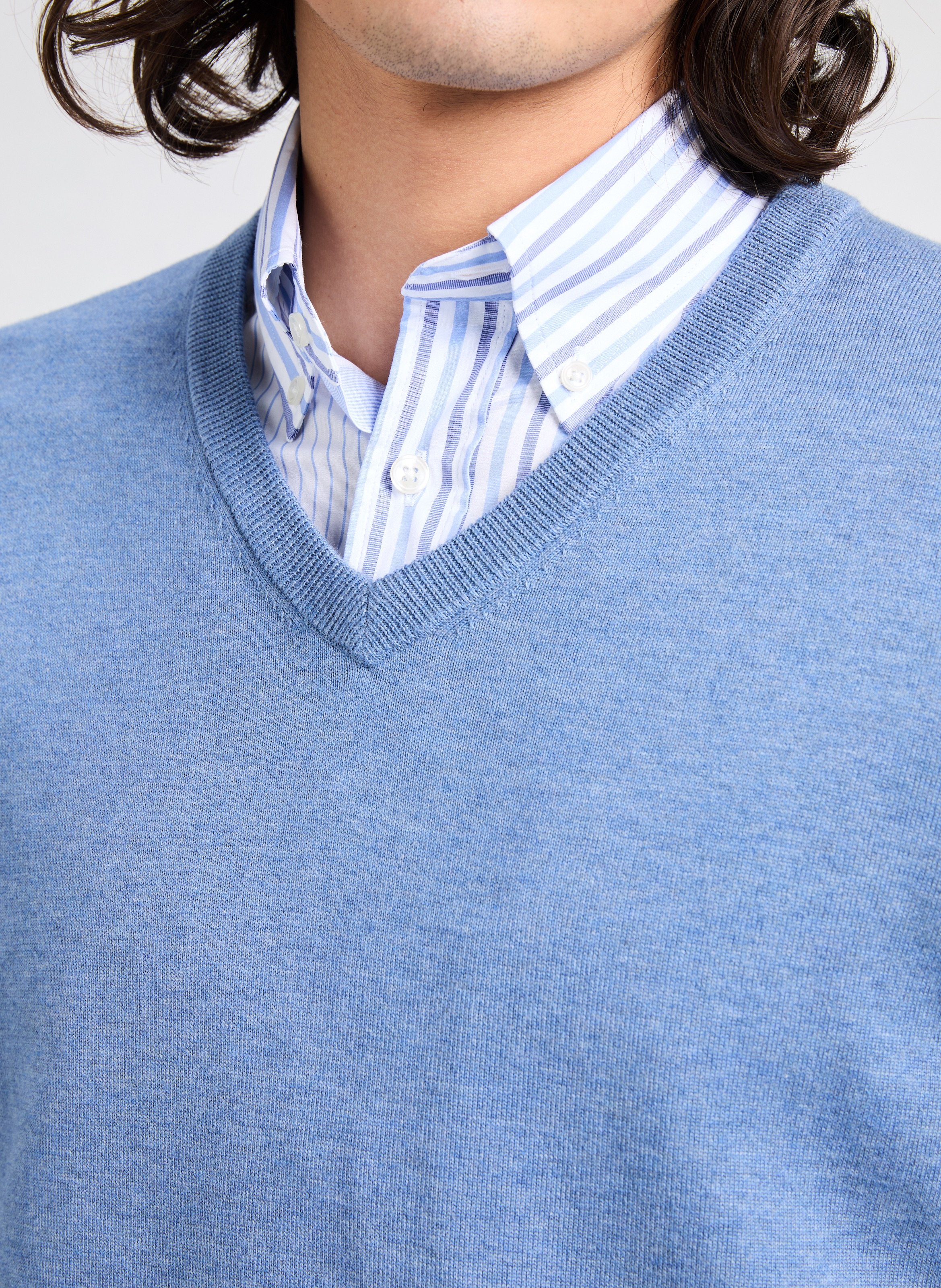 Pull en coton et soie  FACONNABLE Multicolore