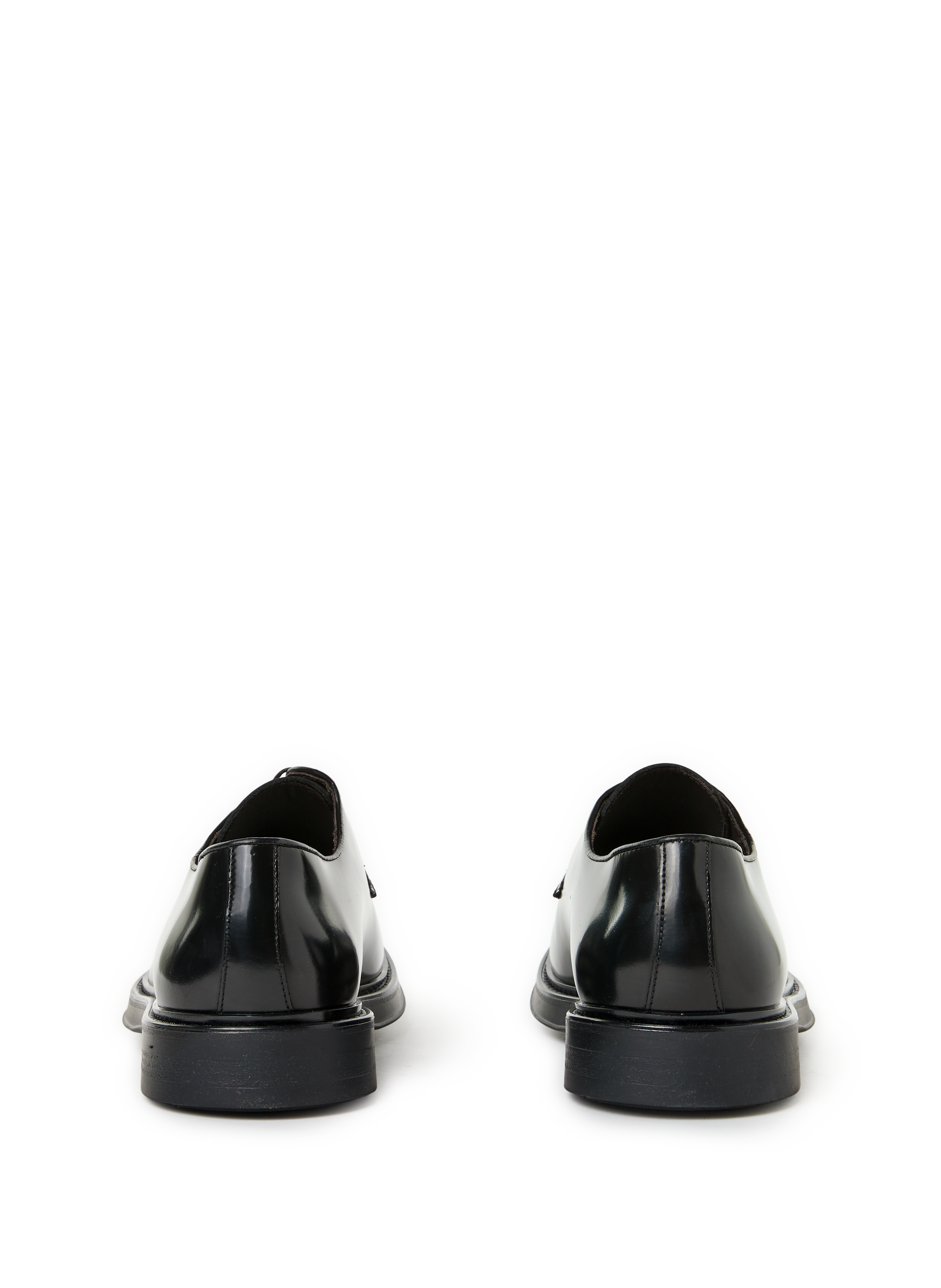 Calfskin leather lace-up loafers SAISON 1865 Black