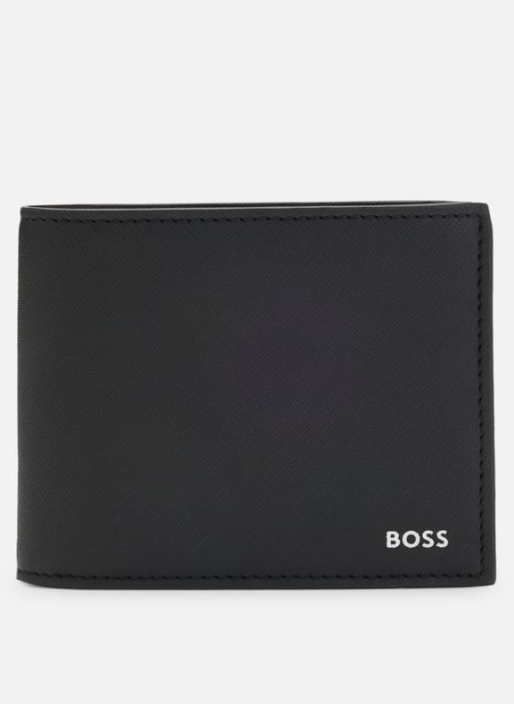 Portefeuille en cuir Noir by BOSS BOSS Portefeuille en cuir Noir