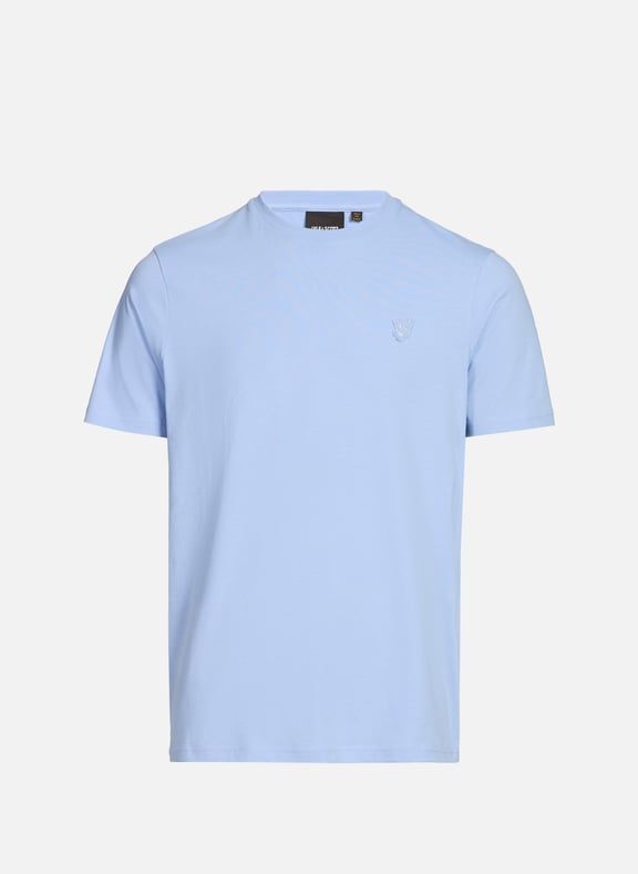 Logo T-shirt Beige by LYLE & SCOTT LYLE & SCOTT Logo T-shirt Beige