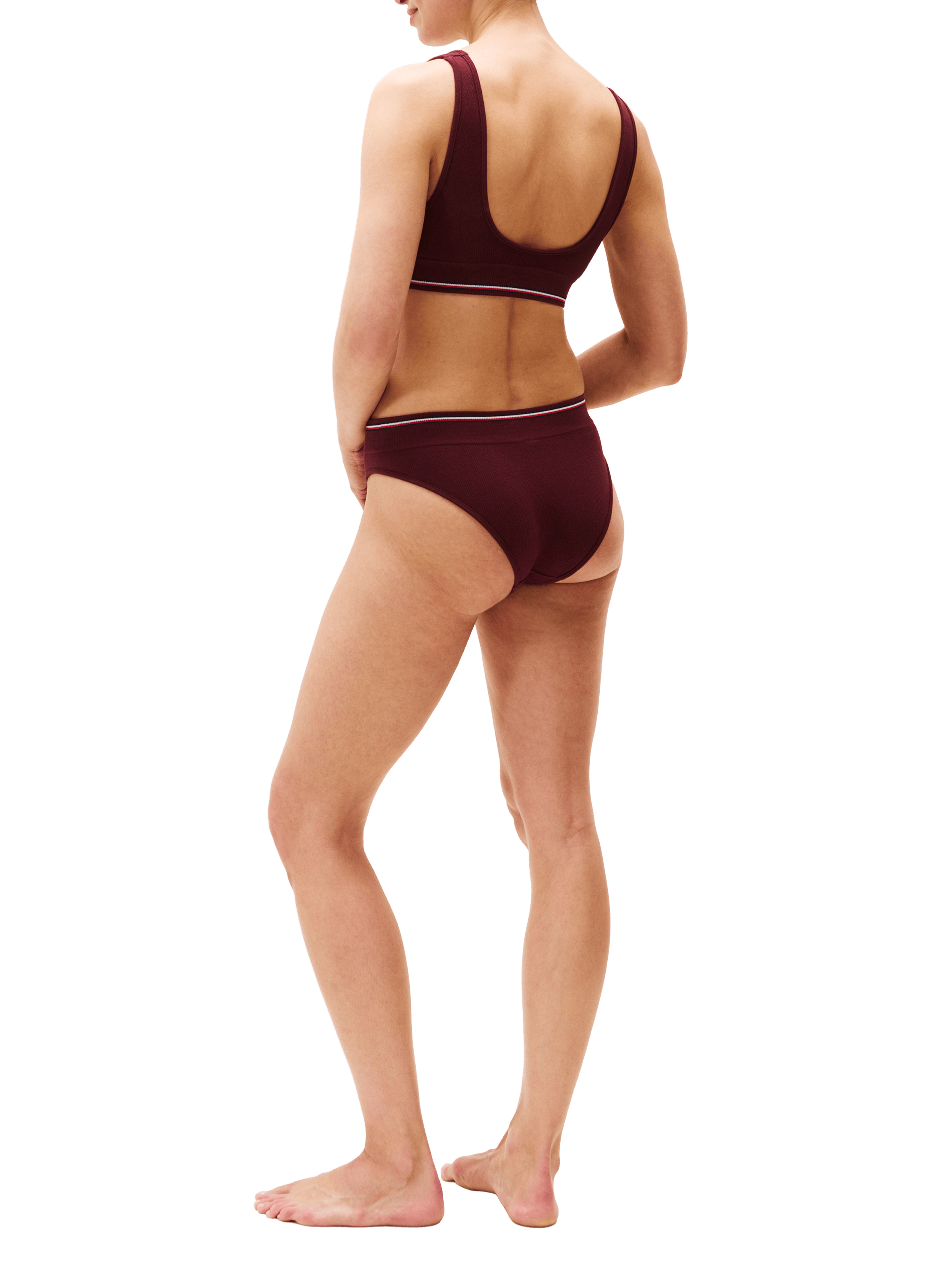 Culotte à logo TOMMY HILFIGER Rouge