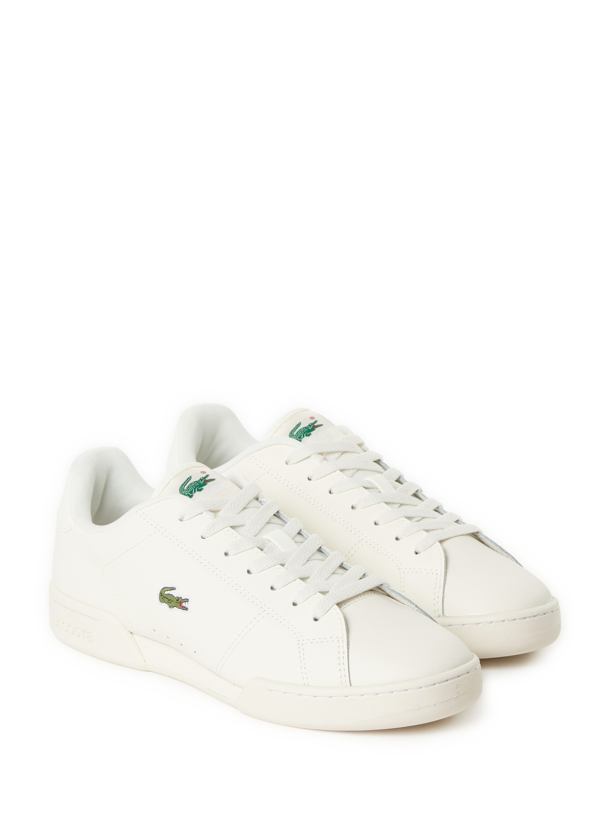 Carnaby Cup leather sneakers LACOSTE Beige