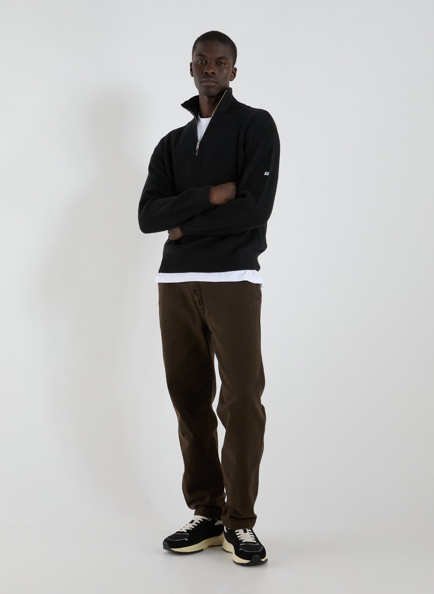 Turtleneck jumper AIGLE Black