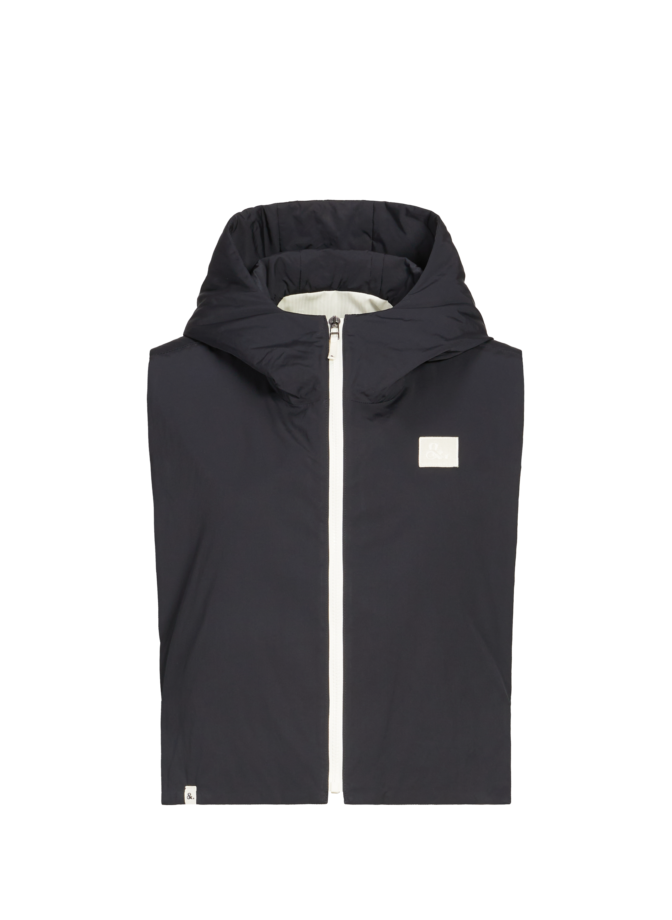 TRENCH & COAT Quilted removable hood Blue