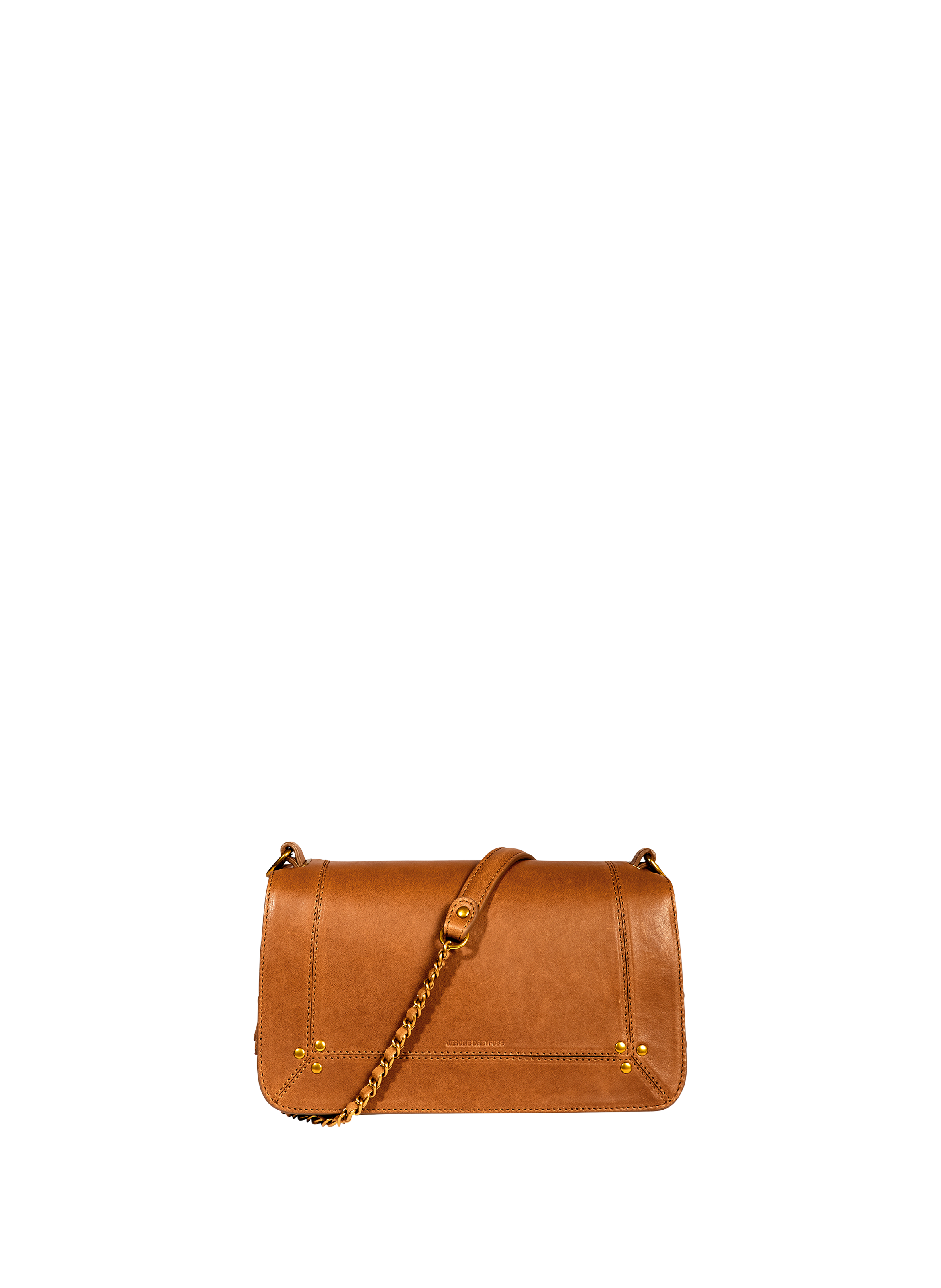 Bobi crocodile-effect bag JÉRÔME DREYFUSS Brown