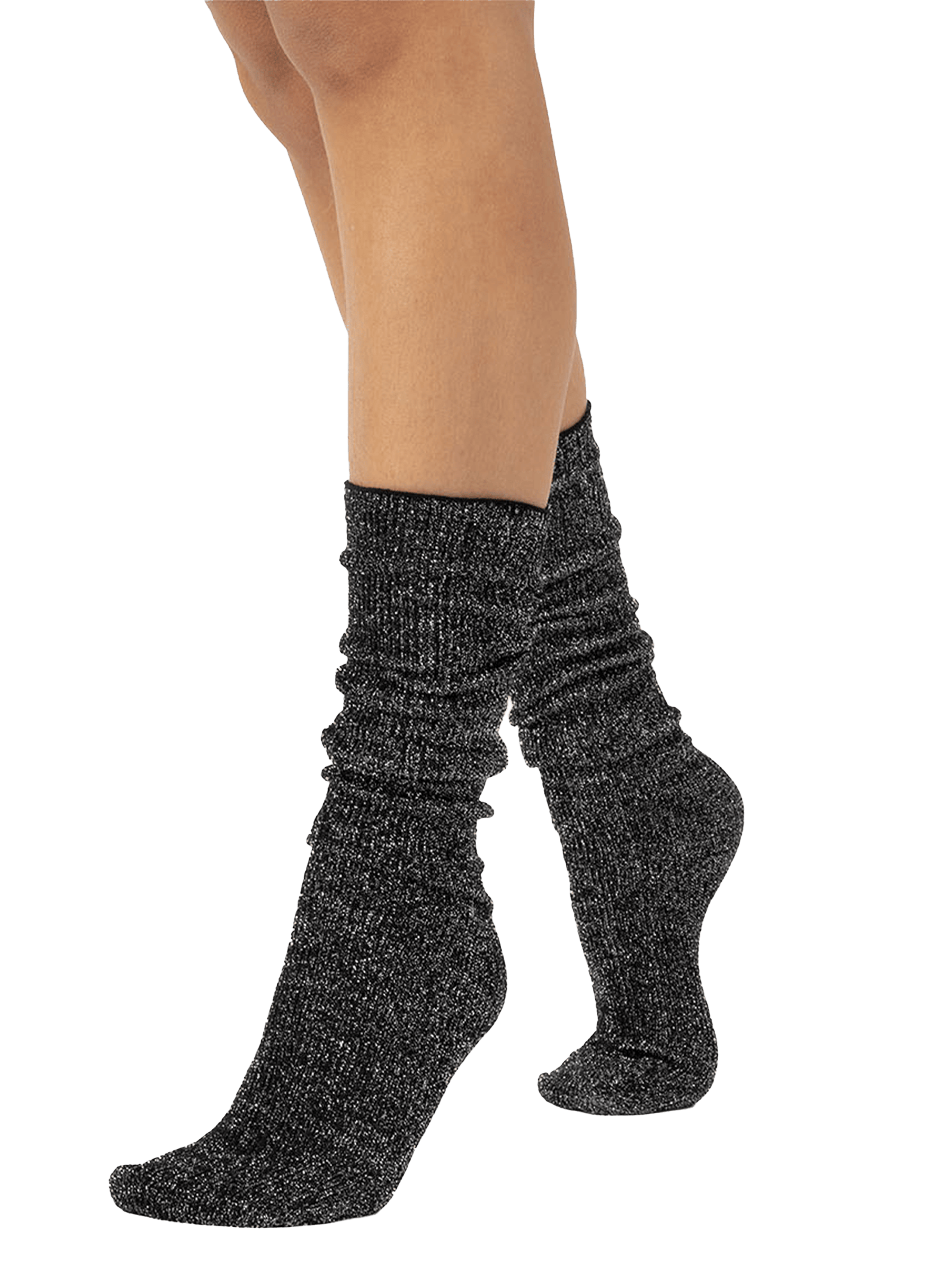 Chaussettes pailletées Sirio CETTE Noir