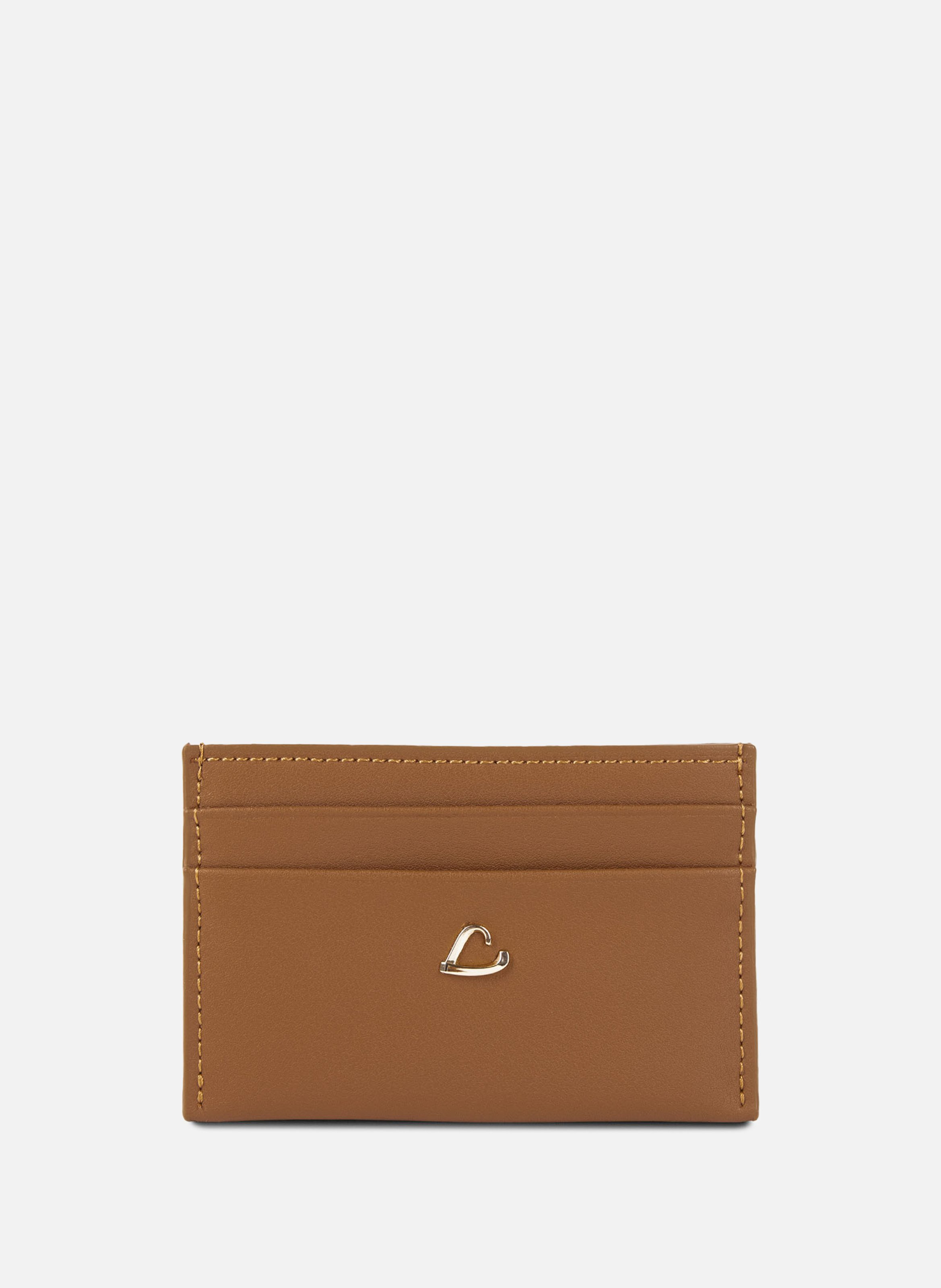LANCASTER Card holder - City Philos Brown
