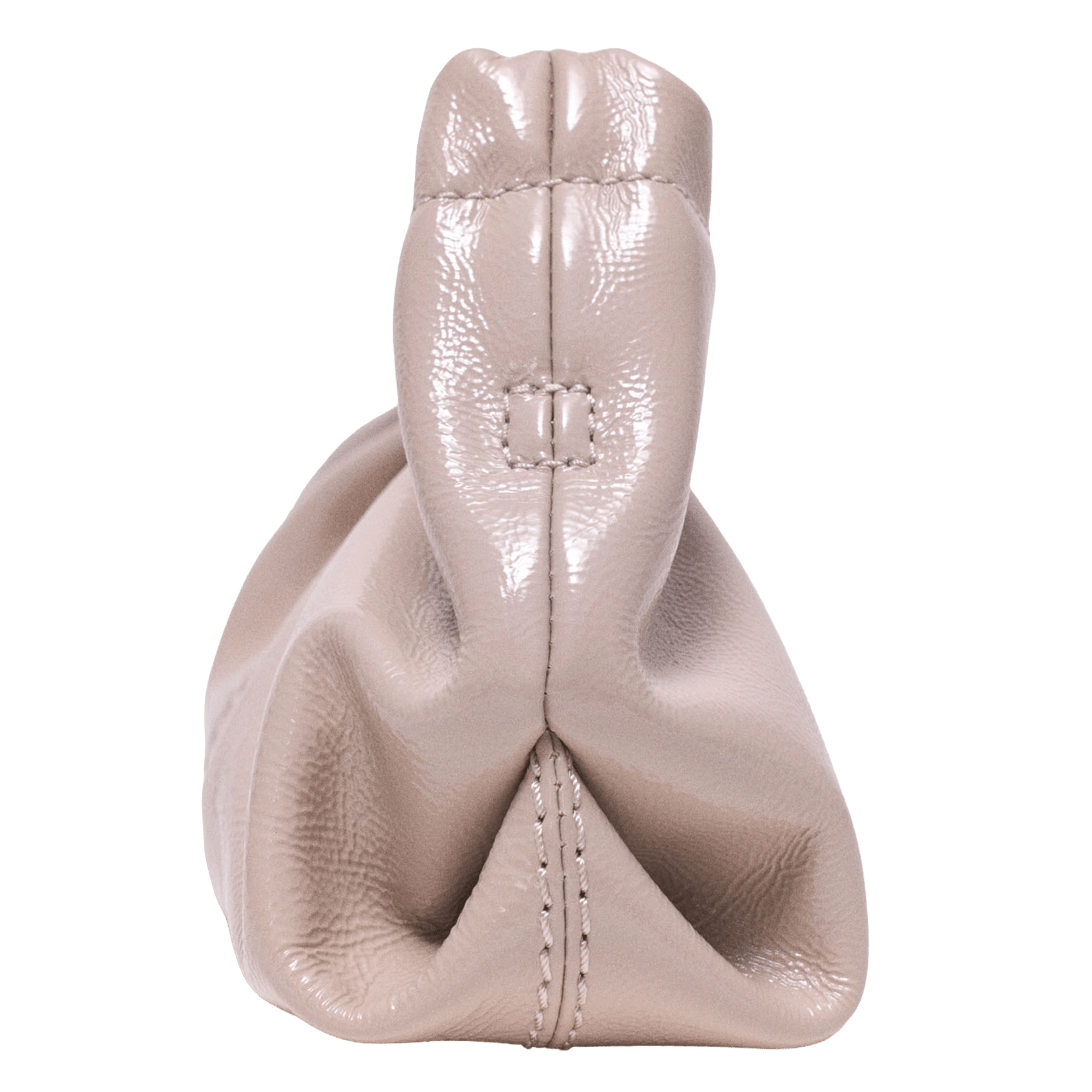 Pochette en cuir MAJE Beige