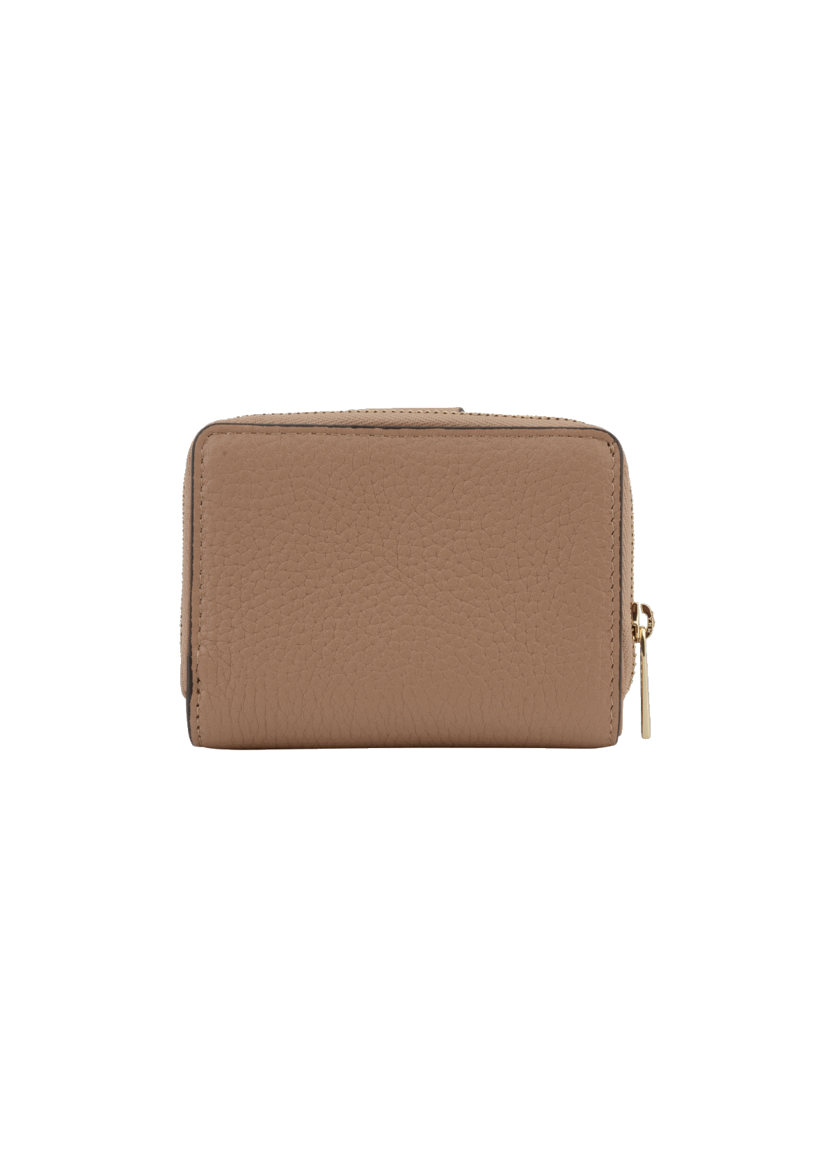 Club | porte monnaie à rabat en cuir de veau Marron