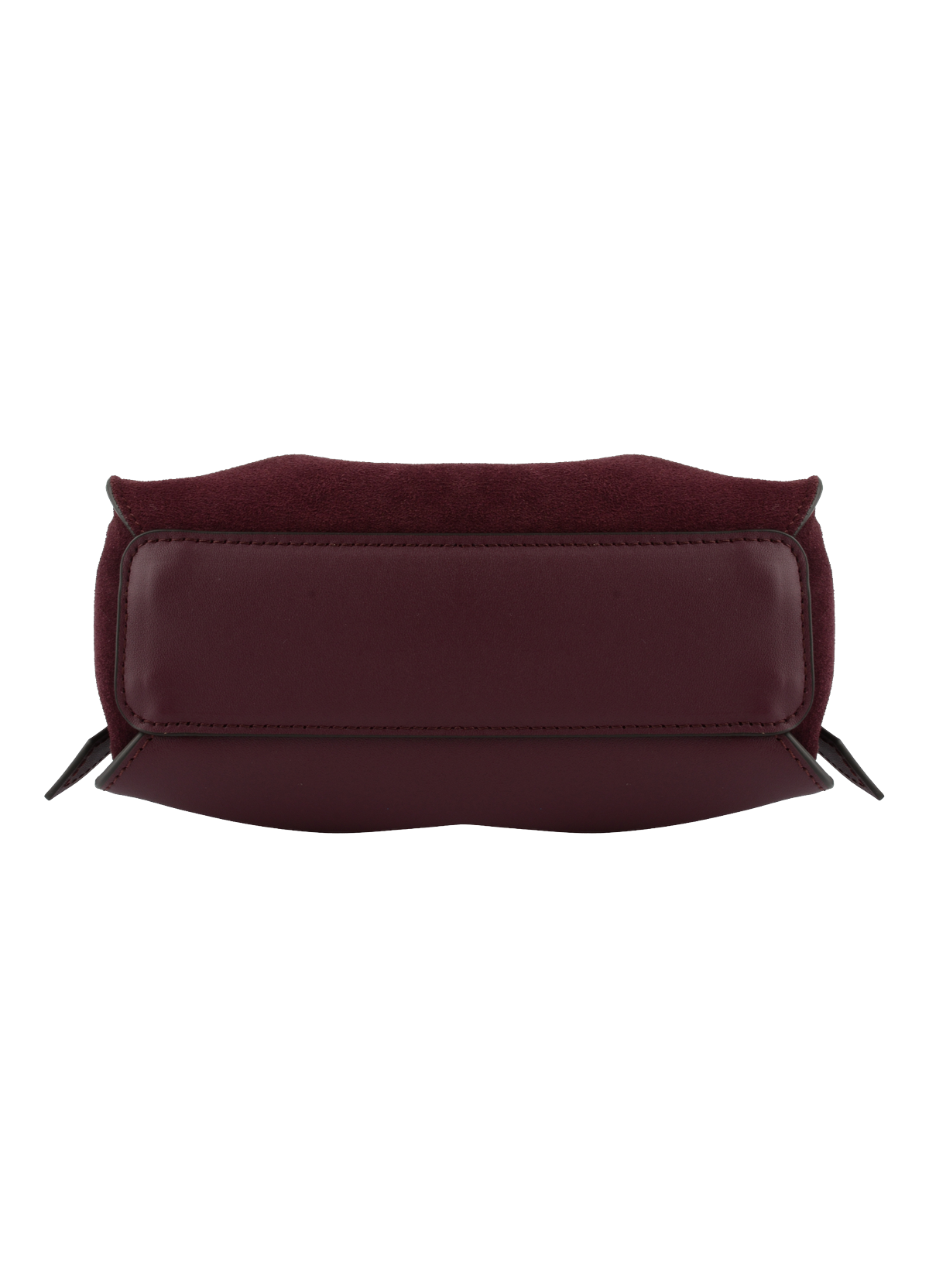 Blossom daim | sac porté travers pm POURCHET Rouge