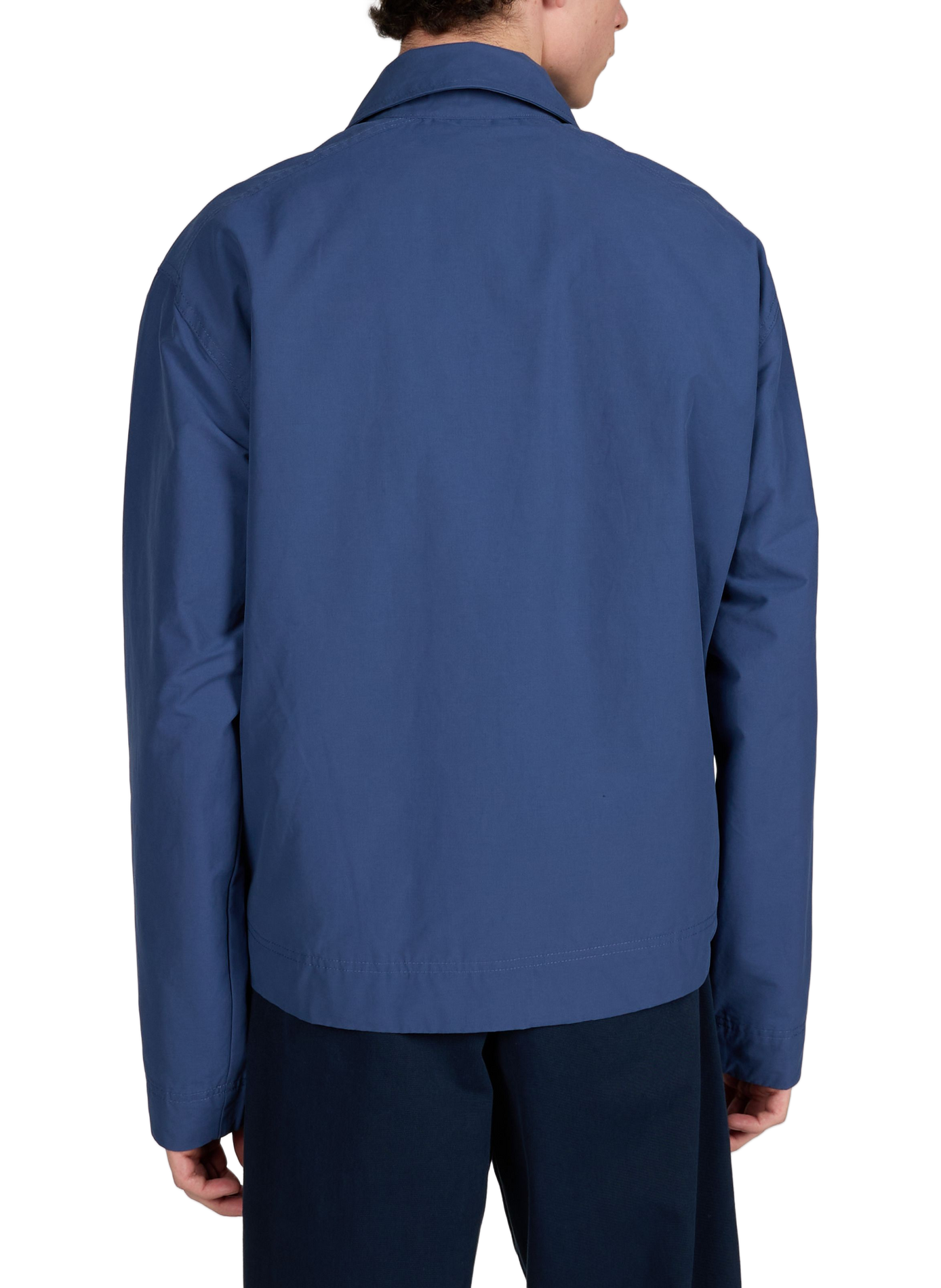 Veste ample à col classique en coton mélangé TIMBERLAND Bleu