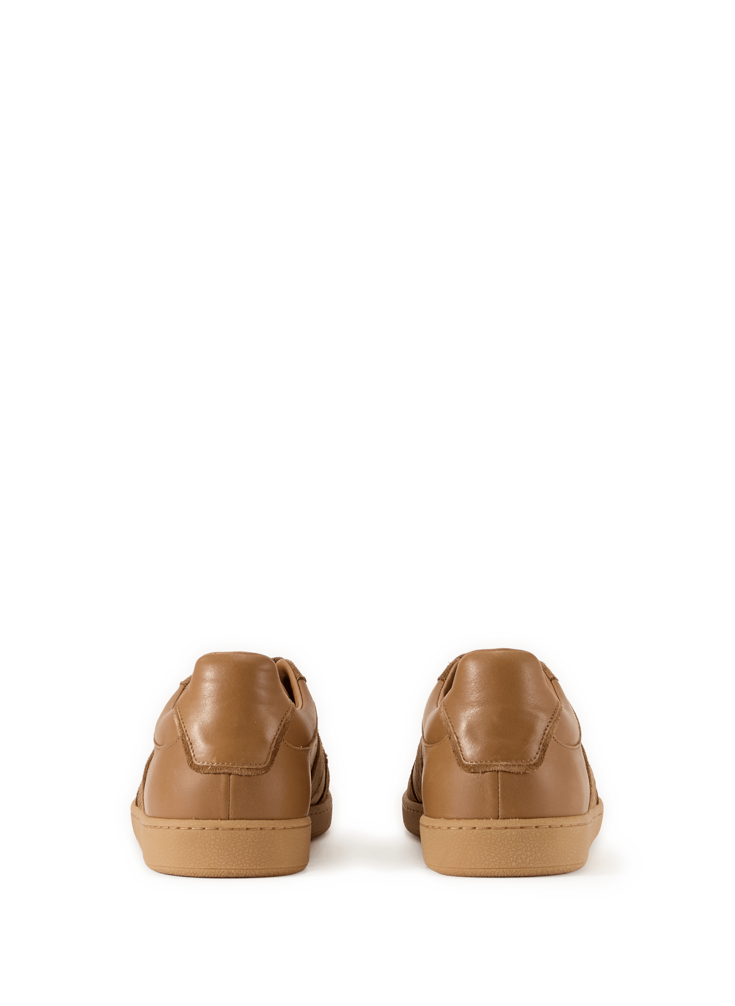 Baskets Saloon en cuir et coton mélangés SAISON 1865 Marron