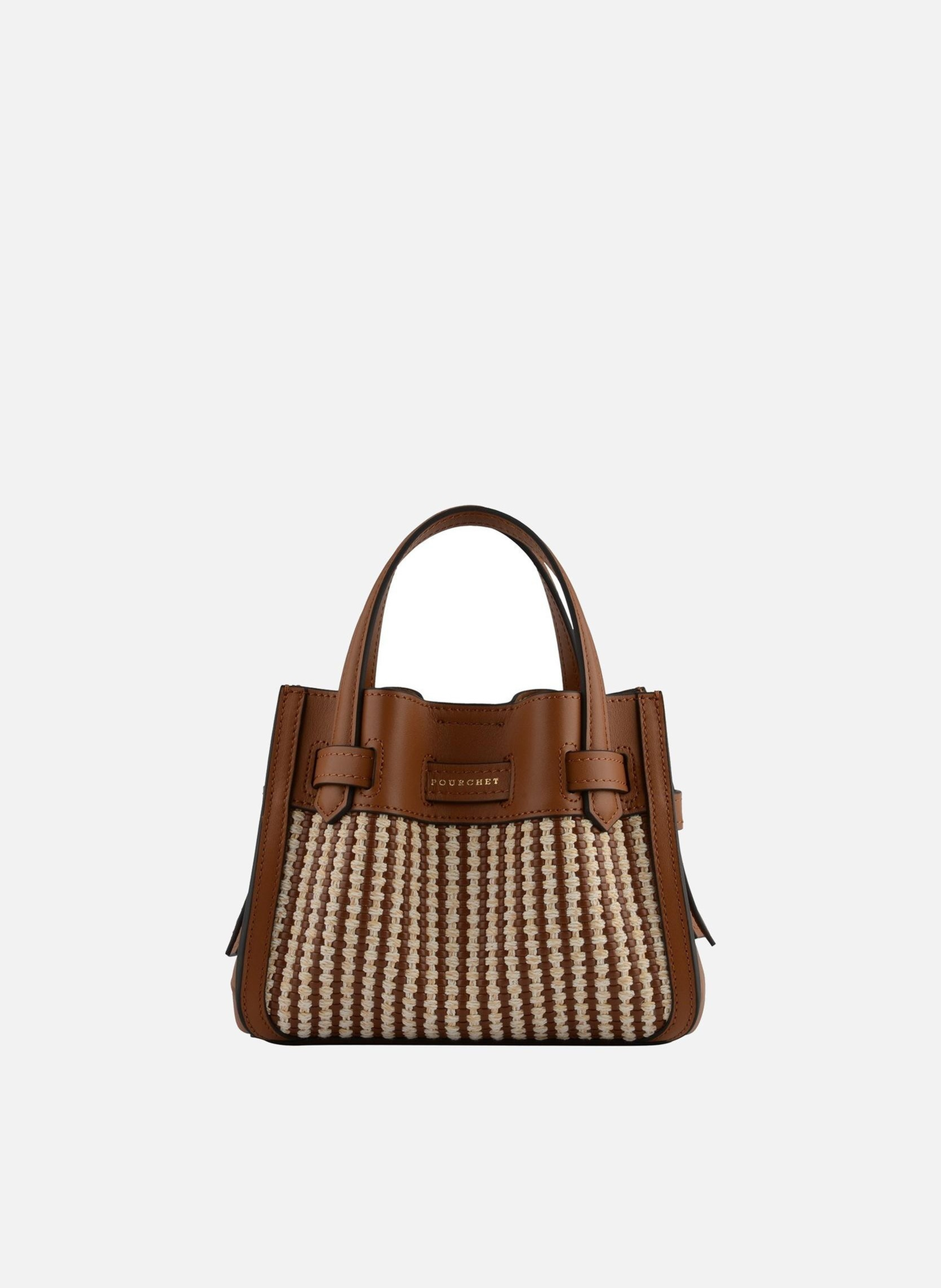 Blossom tressé | sac à main POURCHET Doré