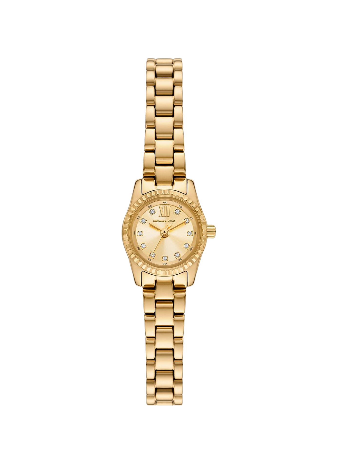 Montre quartz Micro Lexington en acier inoxydable MICHAEL KORS MONTRES Doré