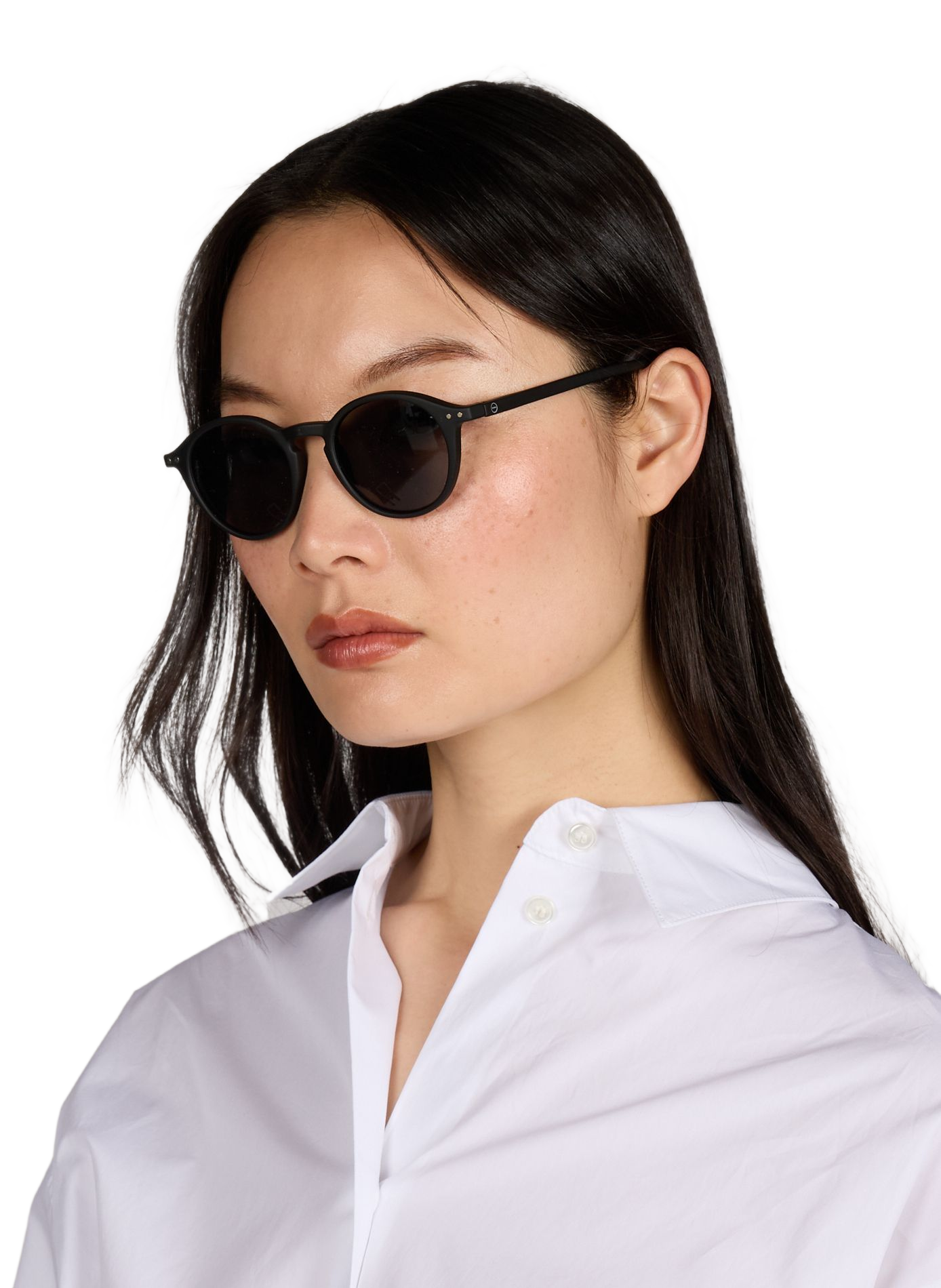 Lunettes de soleil rondes IZIPIZI Noir